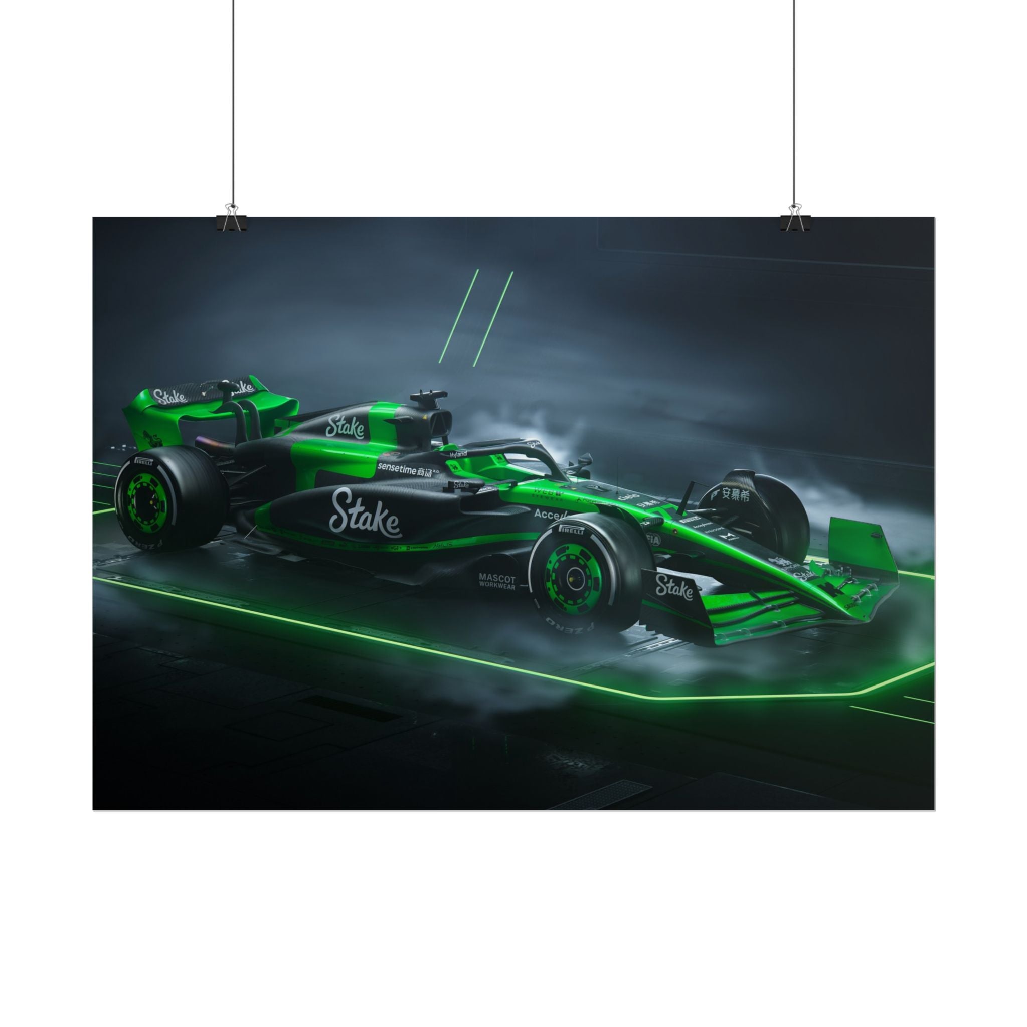 green-formula-1-car-poster-print-formula-one-cars-formula-1-gift-formula-1-poster-formula-1-wall-art-wall-decor-room-decor