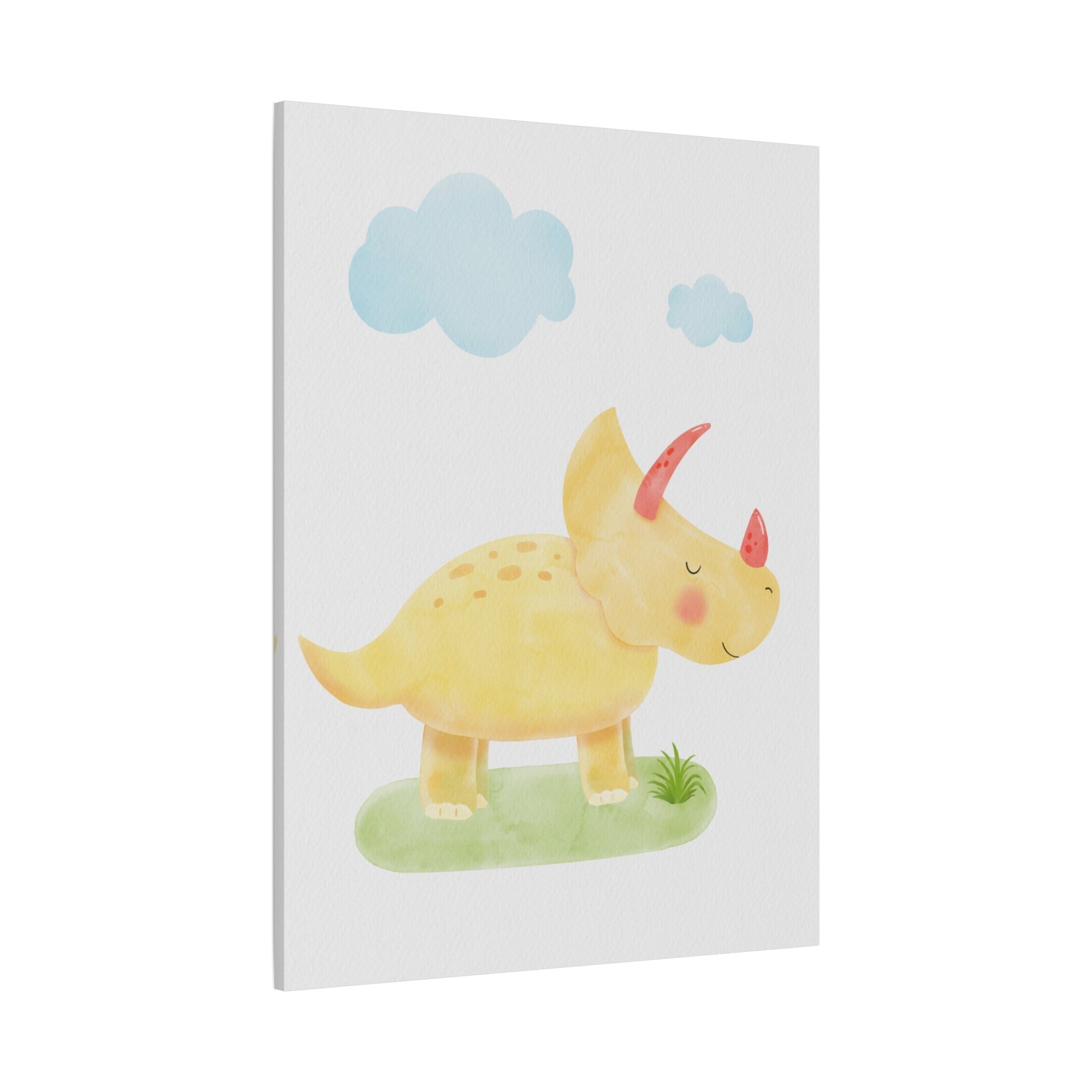 canvas-wall-art-cute-yellow-dino-nursery-decor-baby-dinosaur-print-nursery-art-cute-dinosaur-decoration-baby-nursery-dinosaur