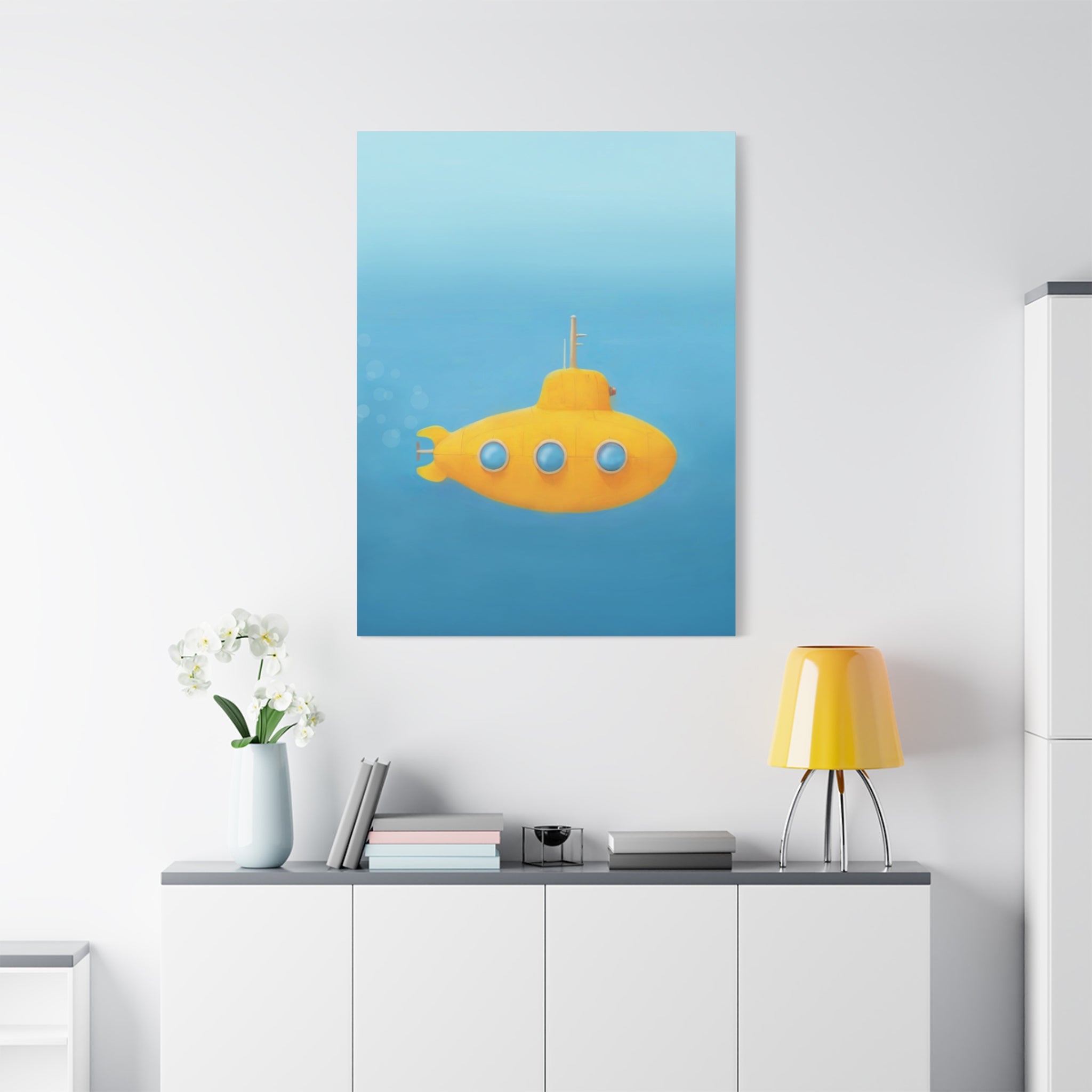 canvas-print-yellow-nursery-art-matte-canvas-wall-art-stretched-art-1-25-print-yellow-nursery-decor-gender-neutral-nursery-ba