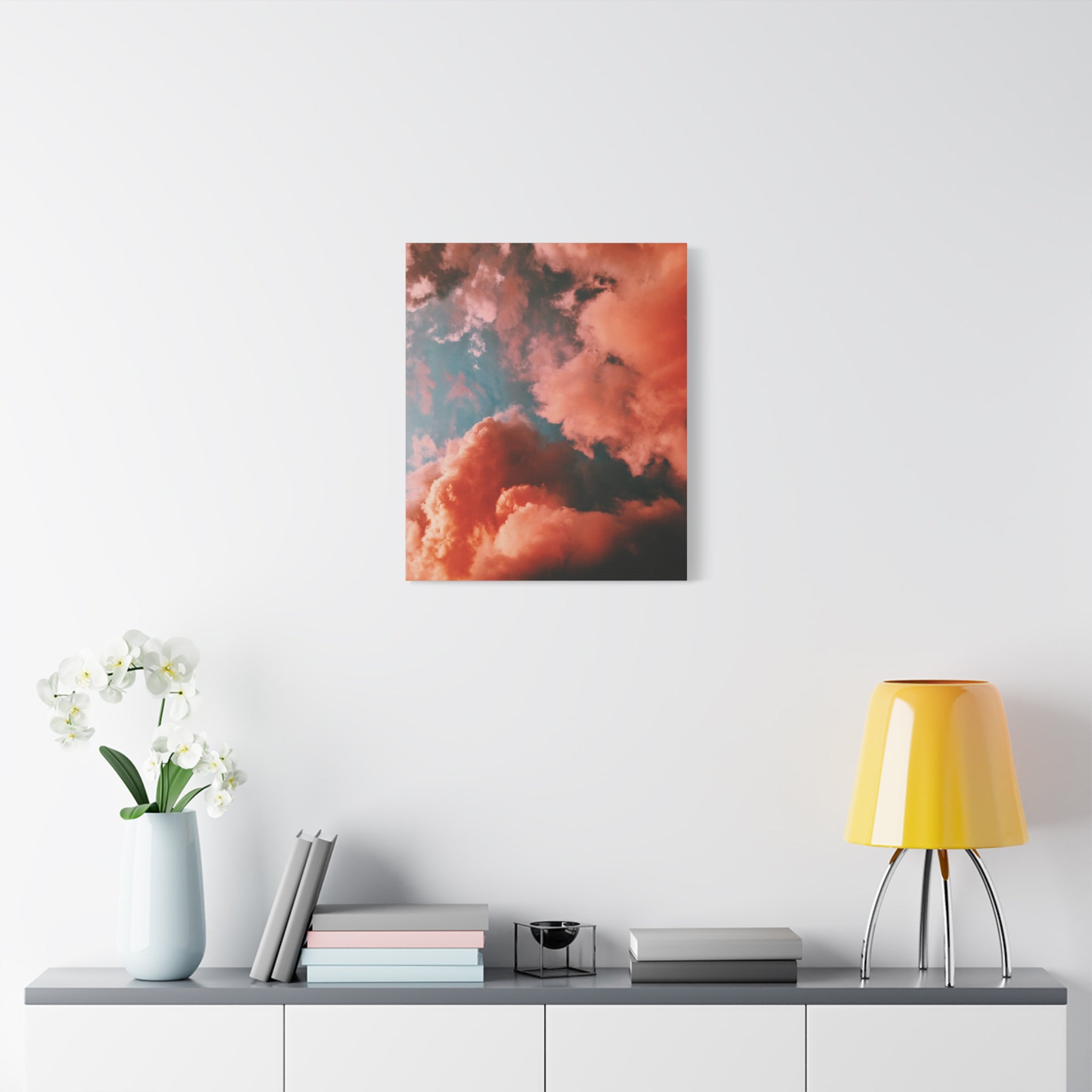 canvas-print-pinkish-cloude-sunset-pink-wall-art-matte-stretched-canvas-artwork-home-decor-room-decoration-wall-hanging