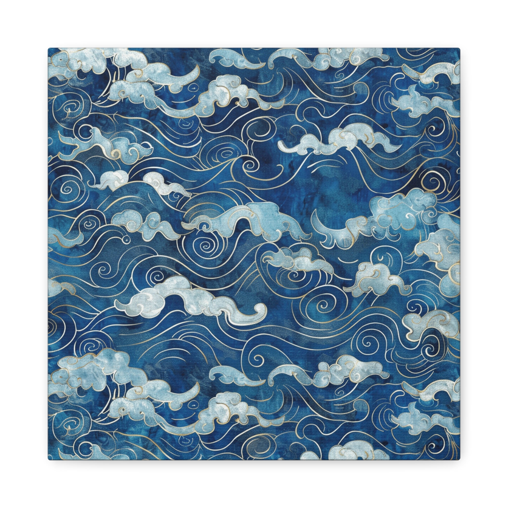 canvas-print-vintage-wave-pattern-japanese-style-colorful-wall-art-home-decor-stretched-matte-canvas-unique-gift-idea-office-