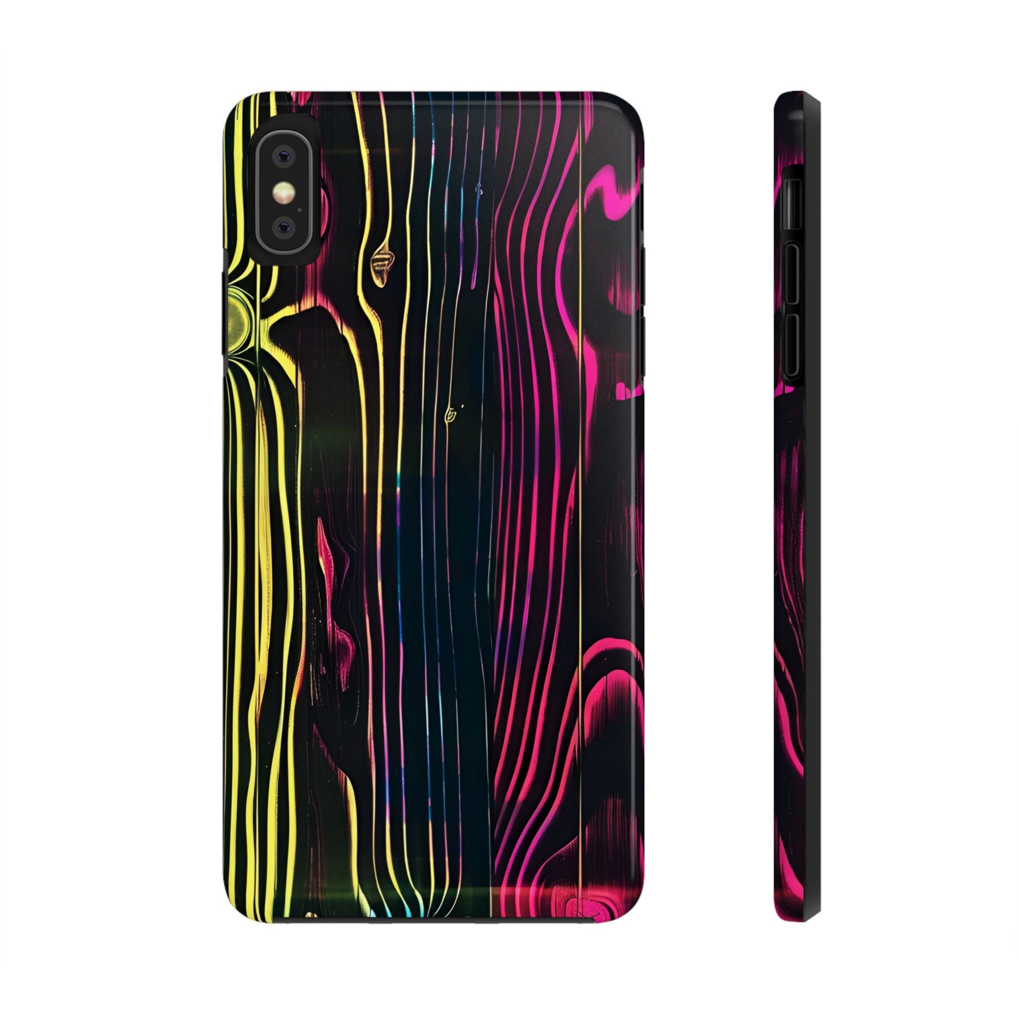 disco-neon-tough-iphone-cases-wood-grain-texture-iphone-case-cover-protective-iphone-shell-unique-iphone-accessories-iphone-1