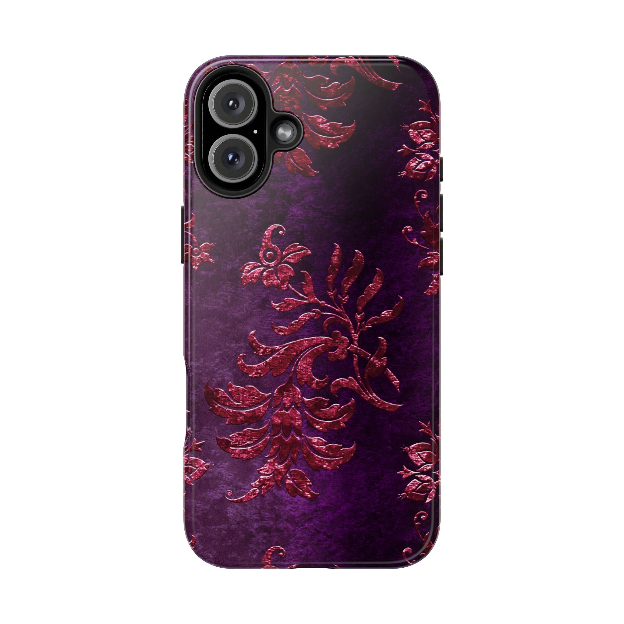 embossed-burgundy-velvet-tough-iphone-case-protective-iphone-cover-heavy-duty-iphone-case-rugged-phone-case-durable-smartphon
