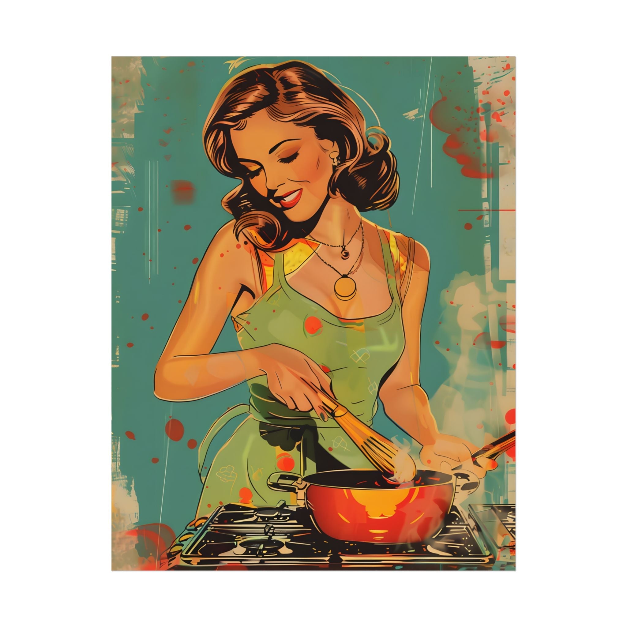vintage-pin-up-girl-poster-print-vintage-Poster-wall-art-housewife-retro-pinup-poster-pin-up-illustration-home-decor-wall-han