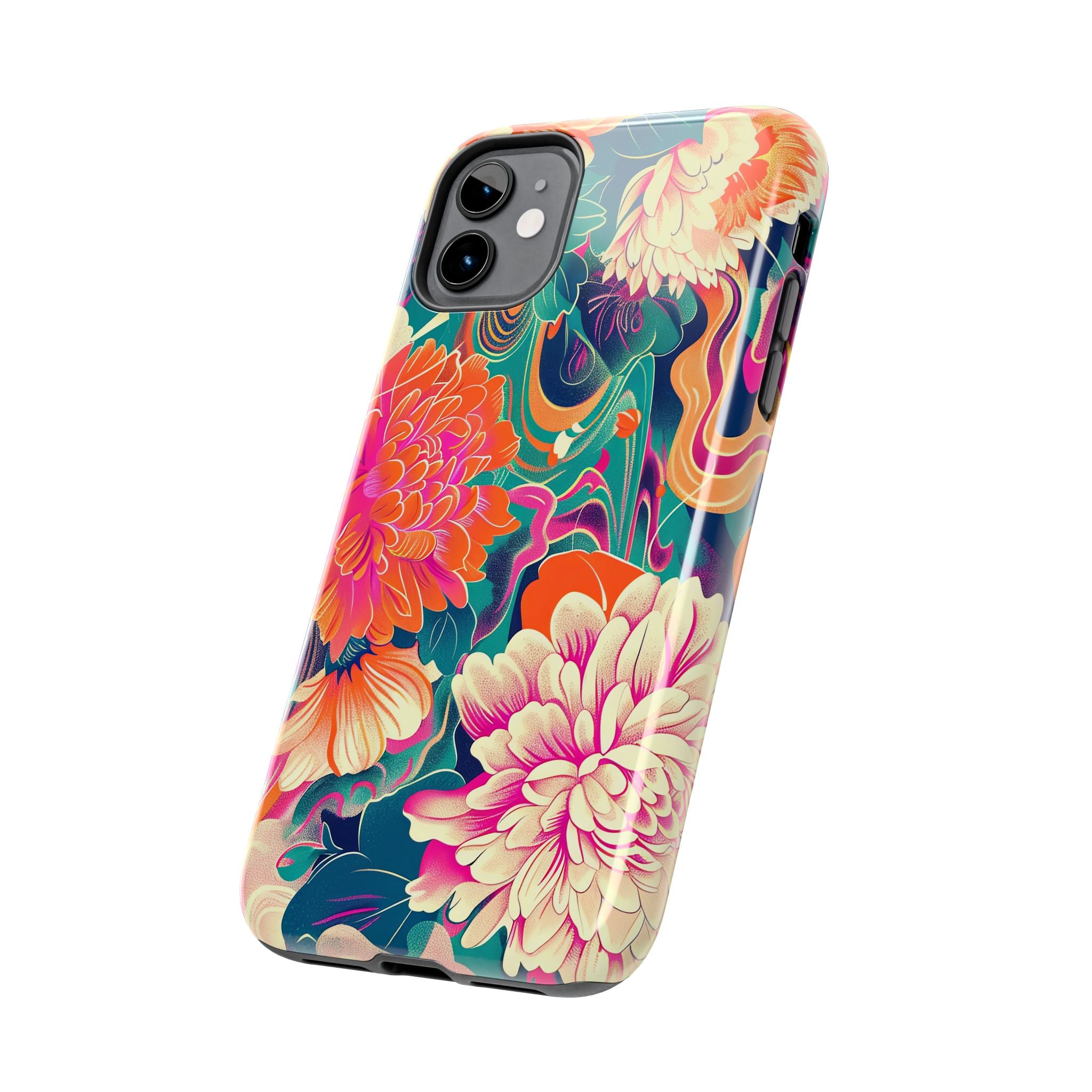 iphone-tough-case-retro-japanese-flowers-floral-phone-cover-vintage-japanese-style-protective-phone-case-asian-floral-design-