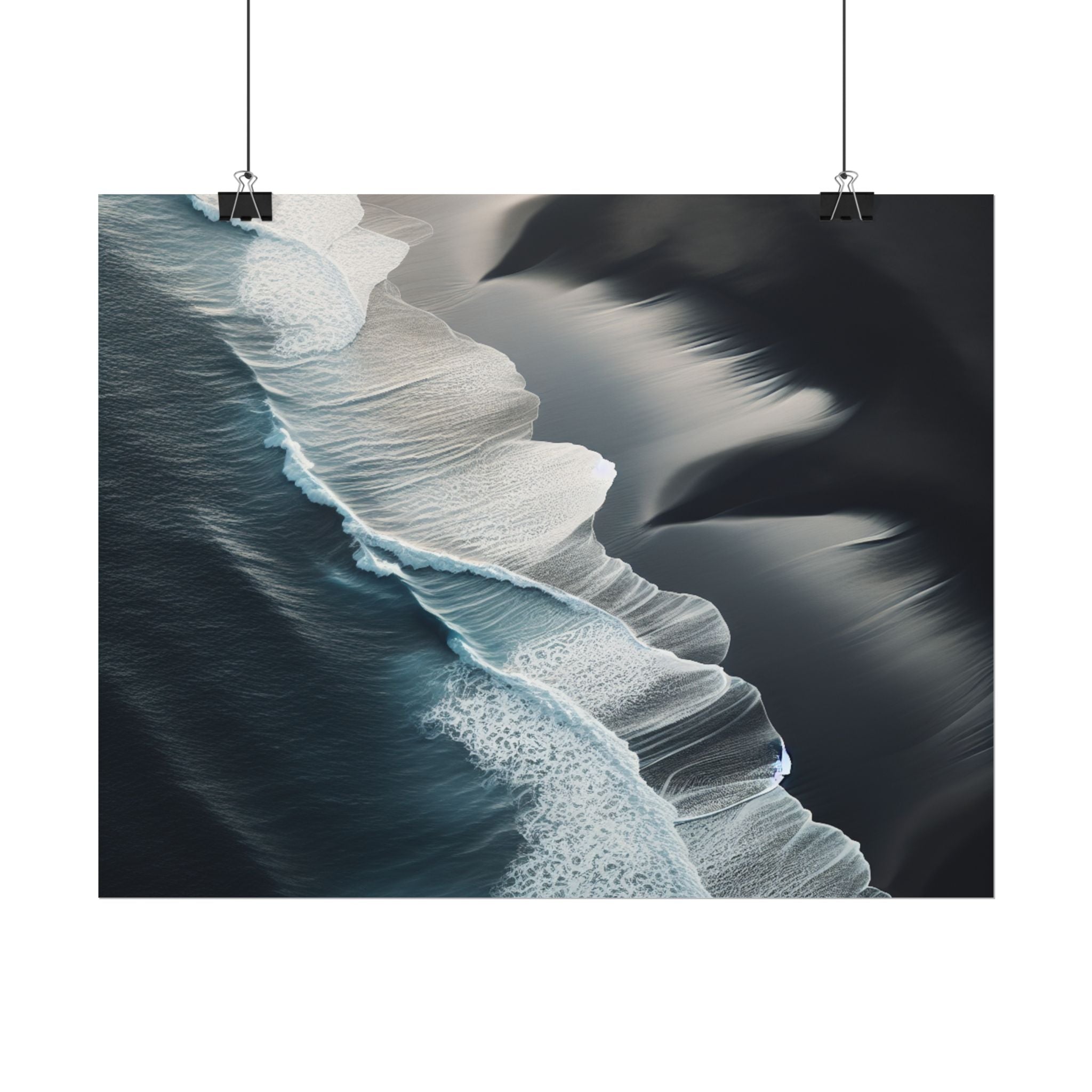 beach-wall-art-ocean-minimalist-poster-print-coastal-photography-ocean-print-sand-landscape-home-office-decoration