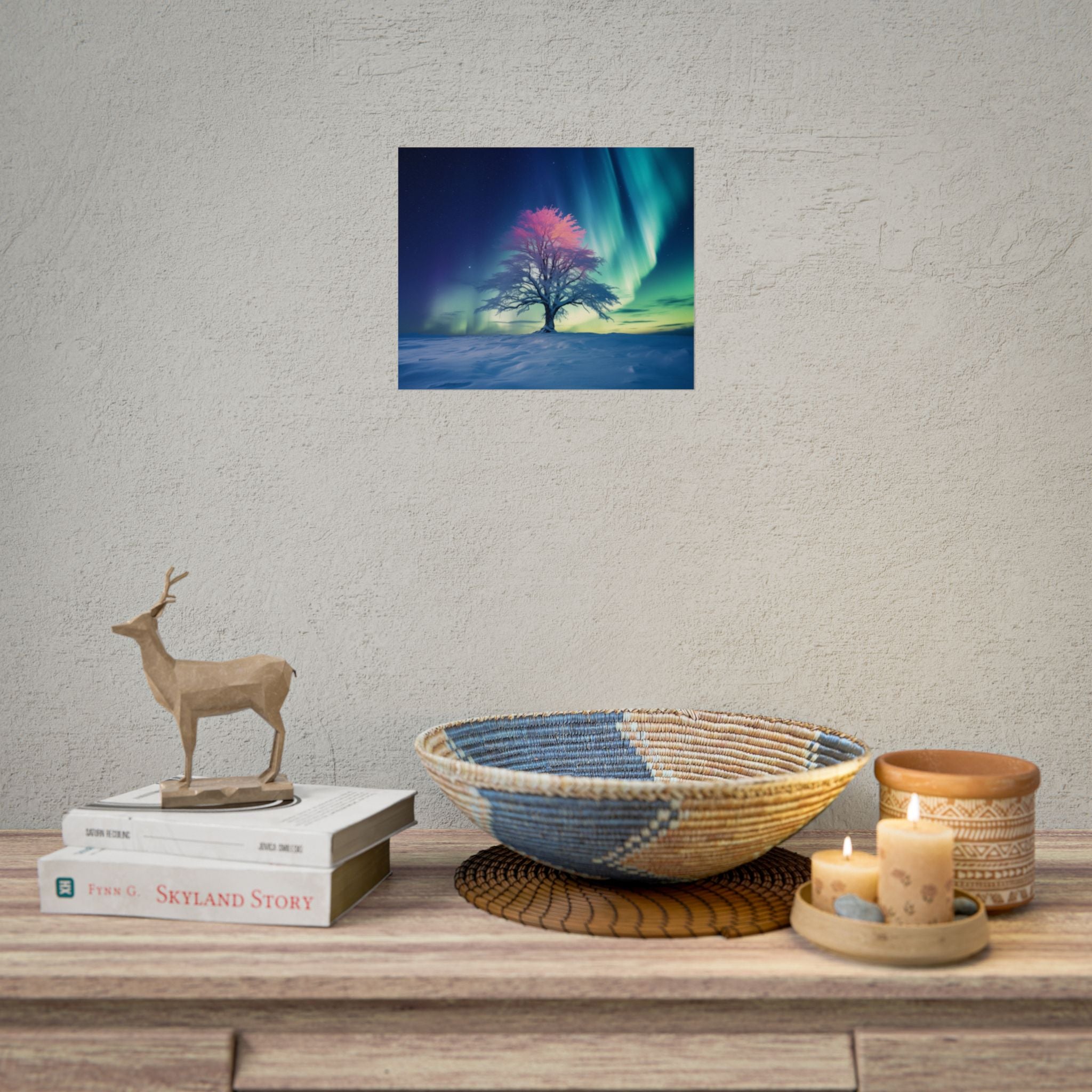 aurora-borealis-poster-wall-decor-scenery-northern-lights-poster-print-home-decor-starry-night-picture-housewarming-gifts-wal