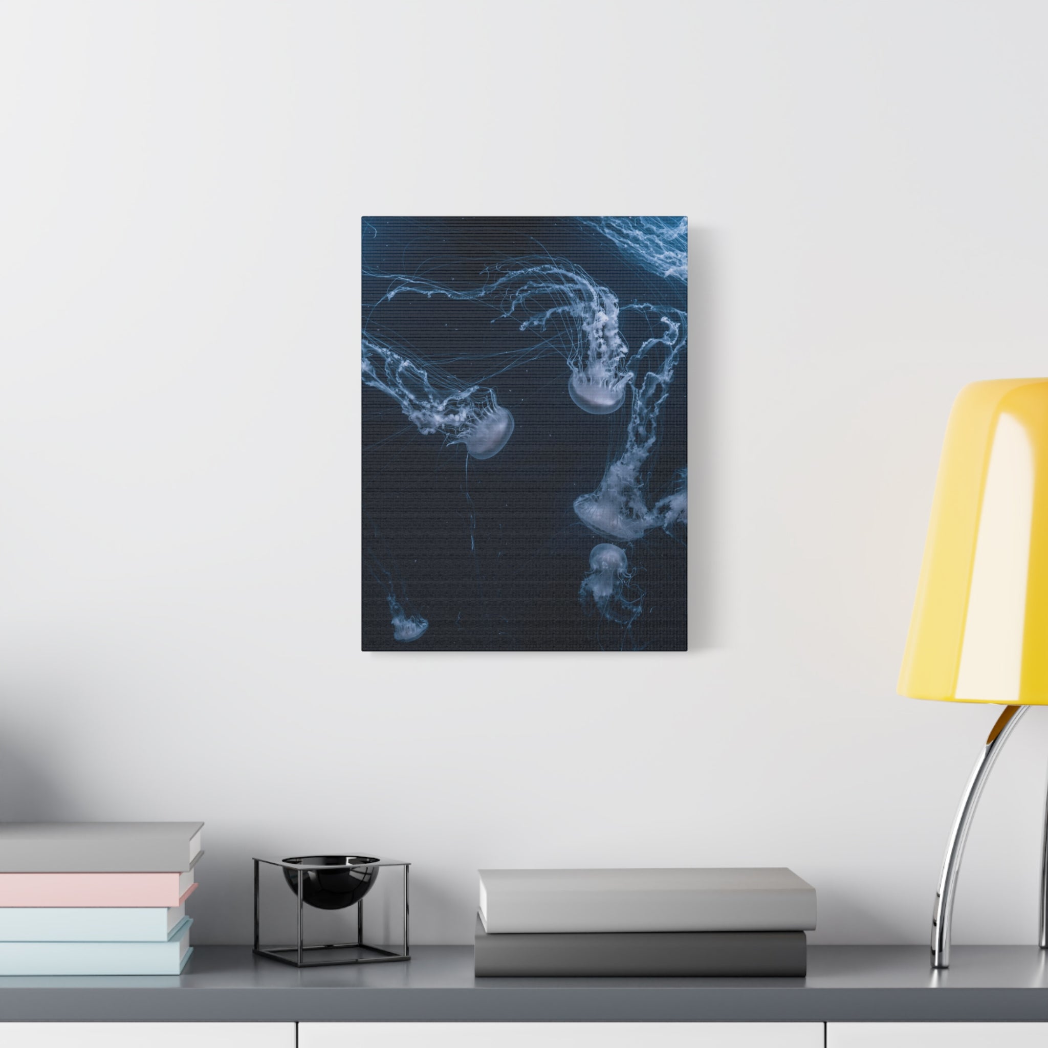 canvas-print-jellyfish-wall-art-wall-hanging-matte-canvas-ocean-life-deep-ocean-decor-home-decor-housewarming-gift