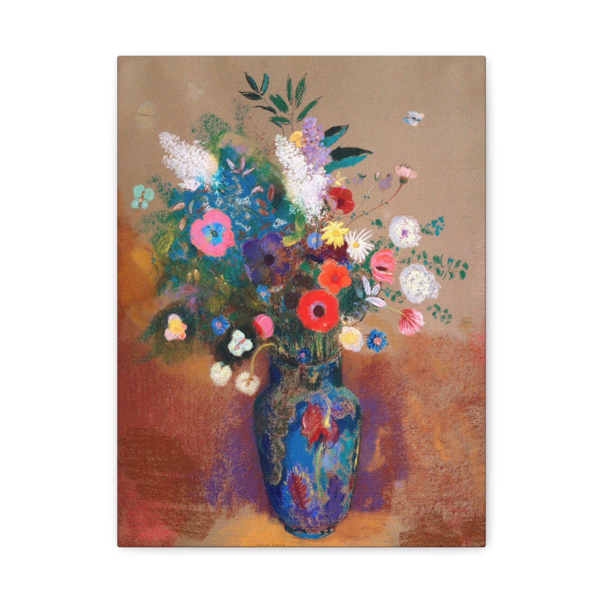 canvas-print-wall-art-odilon-redon-bouquet-of-flowers-home-decor-living-room-stretched-matte-floral-canvas-art-housewarming-g