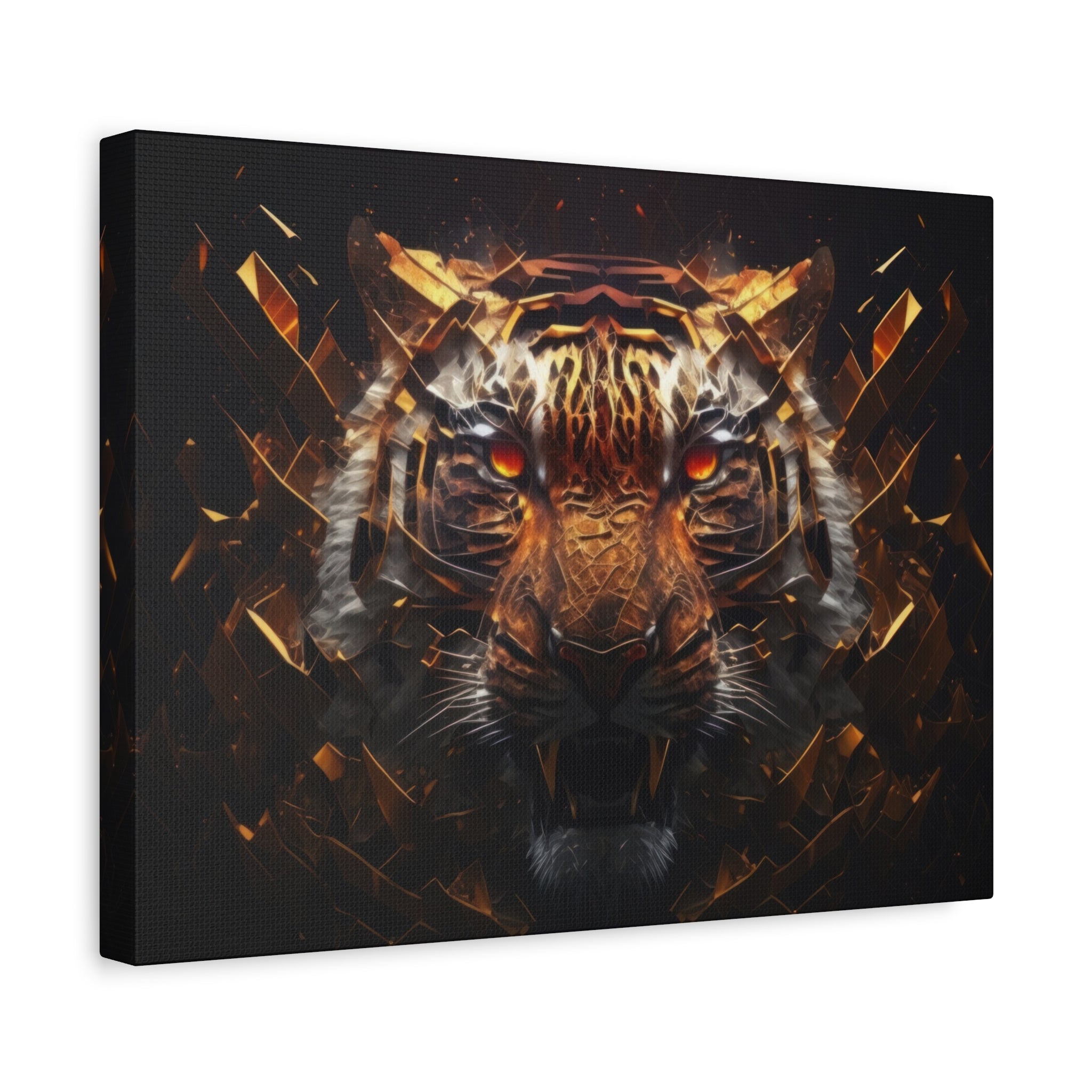 canvas-print-tiger-face-predator-fantasy-art-home-living-room-decor-matte-stretched-wall-art-animal-art-tiger-canvas