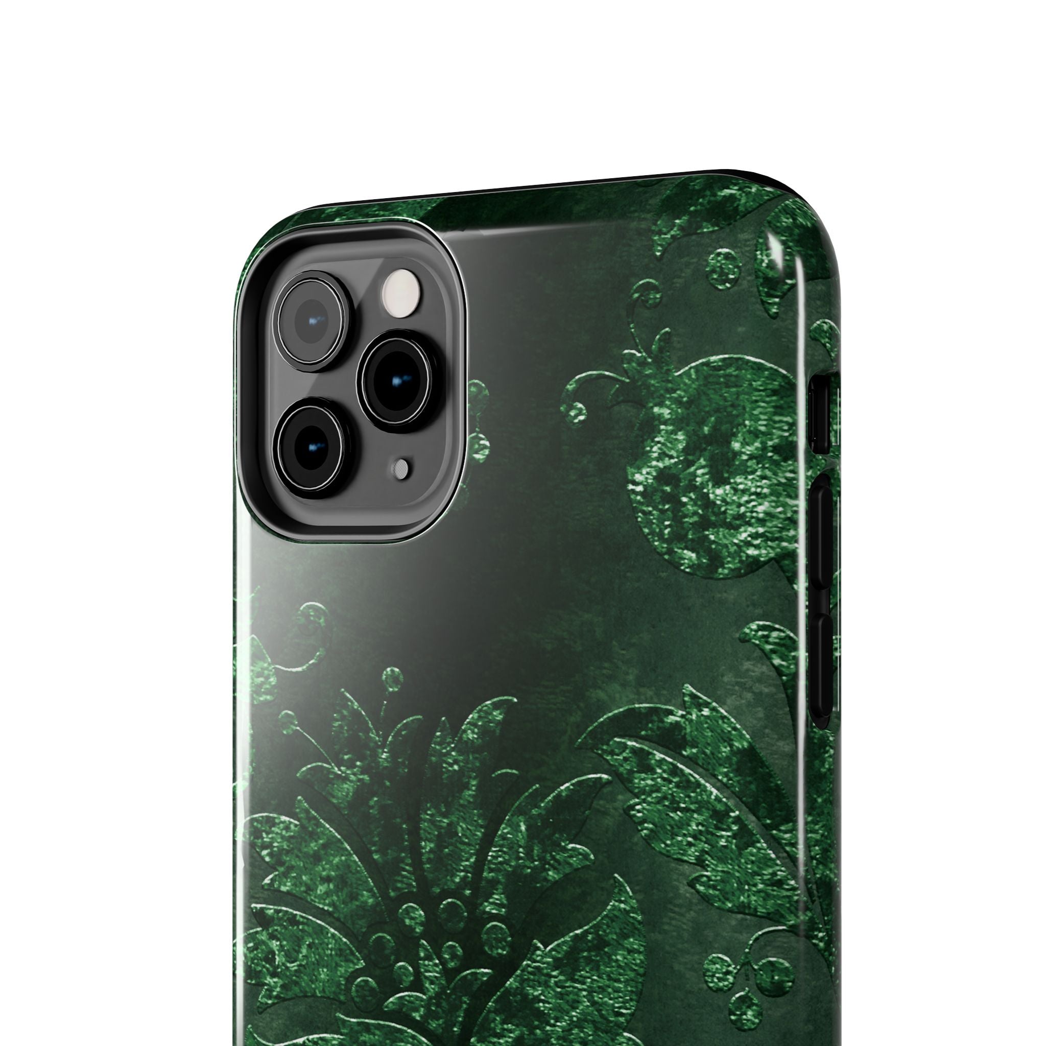 embossed-emerald-velvet-tough-iphone-case-protective-iphone-cover-heavy-duty-iphone-case-rugged-phone-case-durable-smartphone