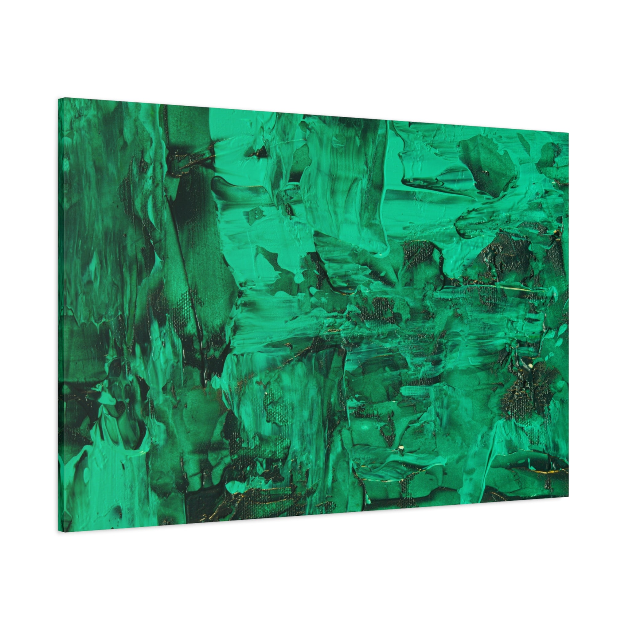 canvas-print-abstract-green-painting-wall-art-home-decor-office-decor-green-canvas-bedroom-gallery-wrap-modern-art-green-prin