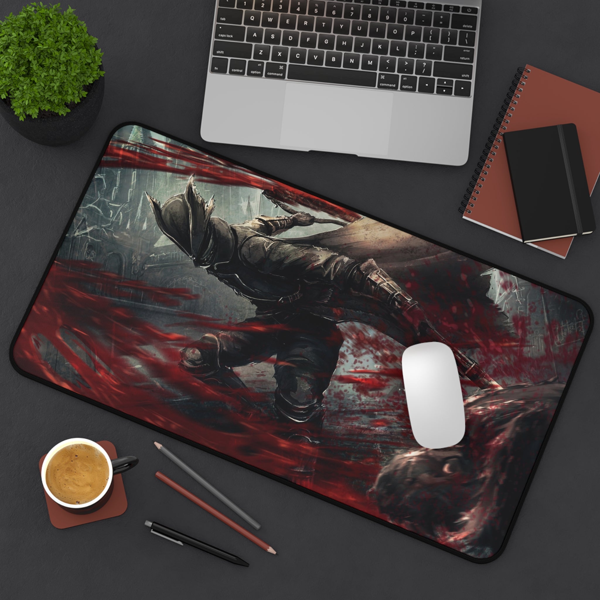 bloodborne-artwork-mouse-pad-the-hunter-desk-pad-large-gaming-desk-mat-fantasy-protective-desk-pad-gamer-gift-the-hunt