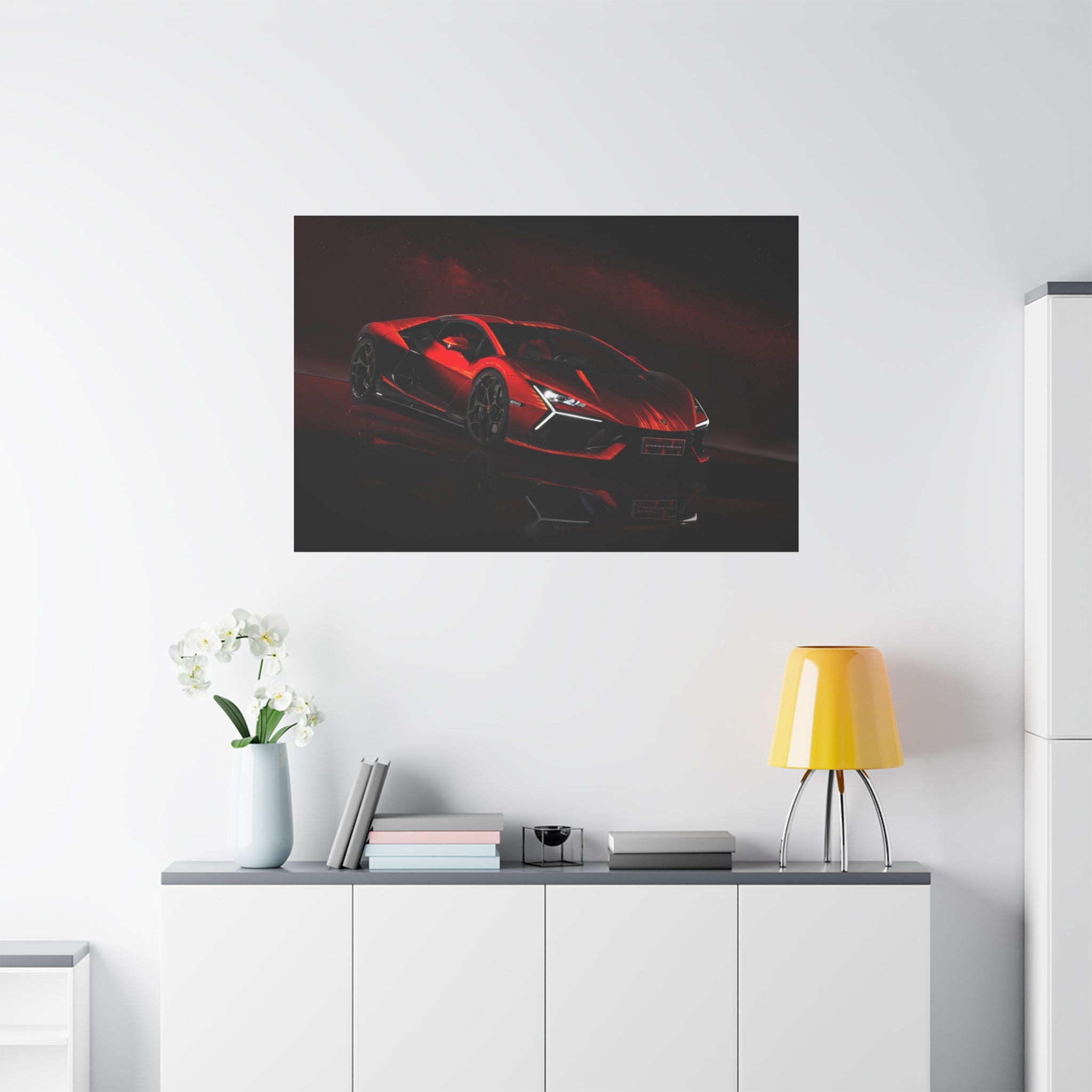 canvas-print-red-lamborghini-matte-finish-super-cars-stretched-wall-art-luxury-car-decor-gift-for-car-enthusiasts-home-office