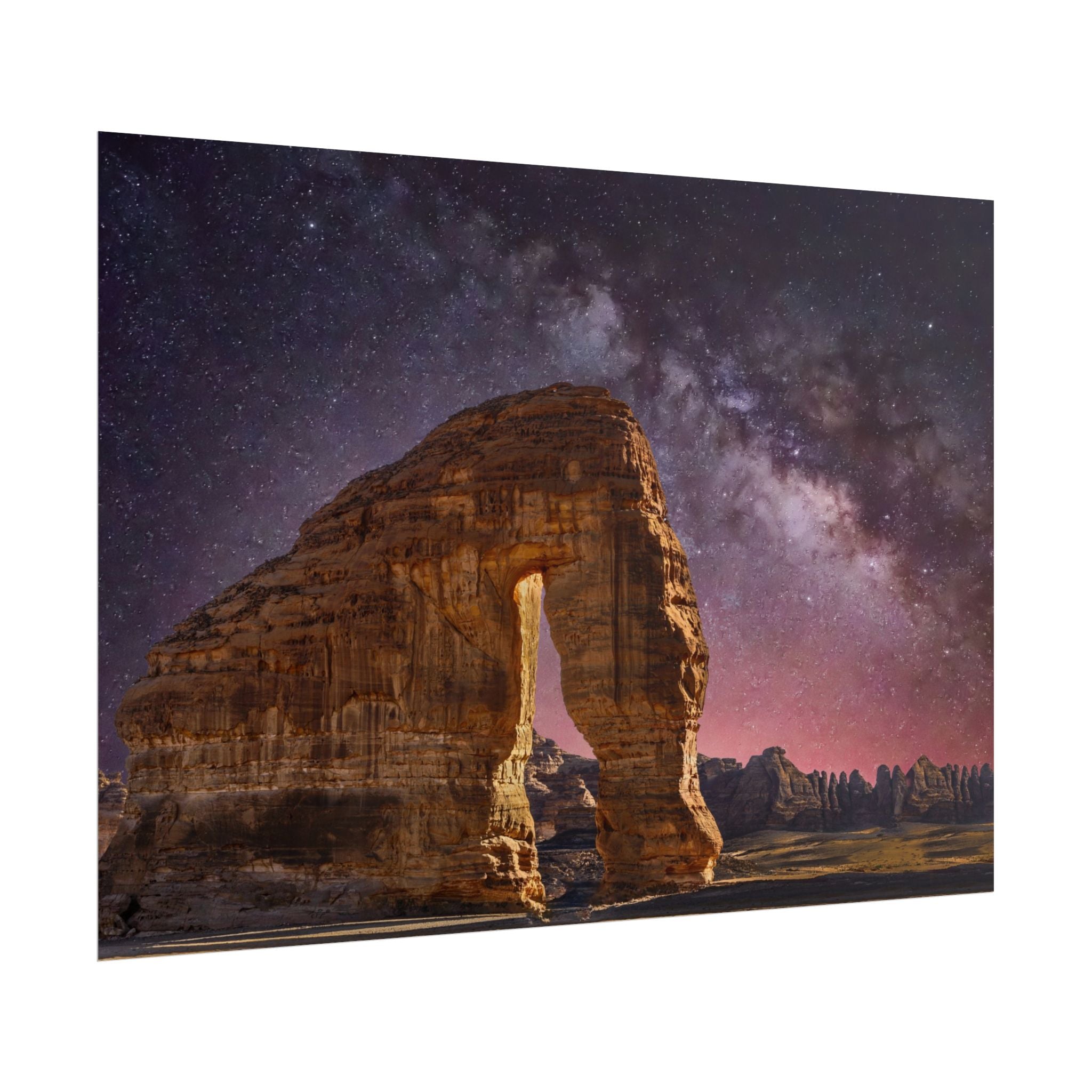 desert-landscape-poster-print-milky-way-poster-wall-art-milky-way-decor-artwork-unique-home-decor-starry-night-picture