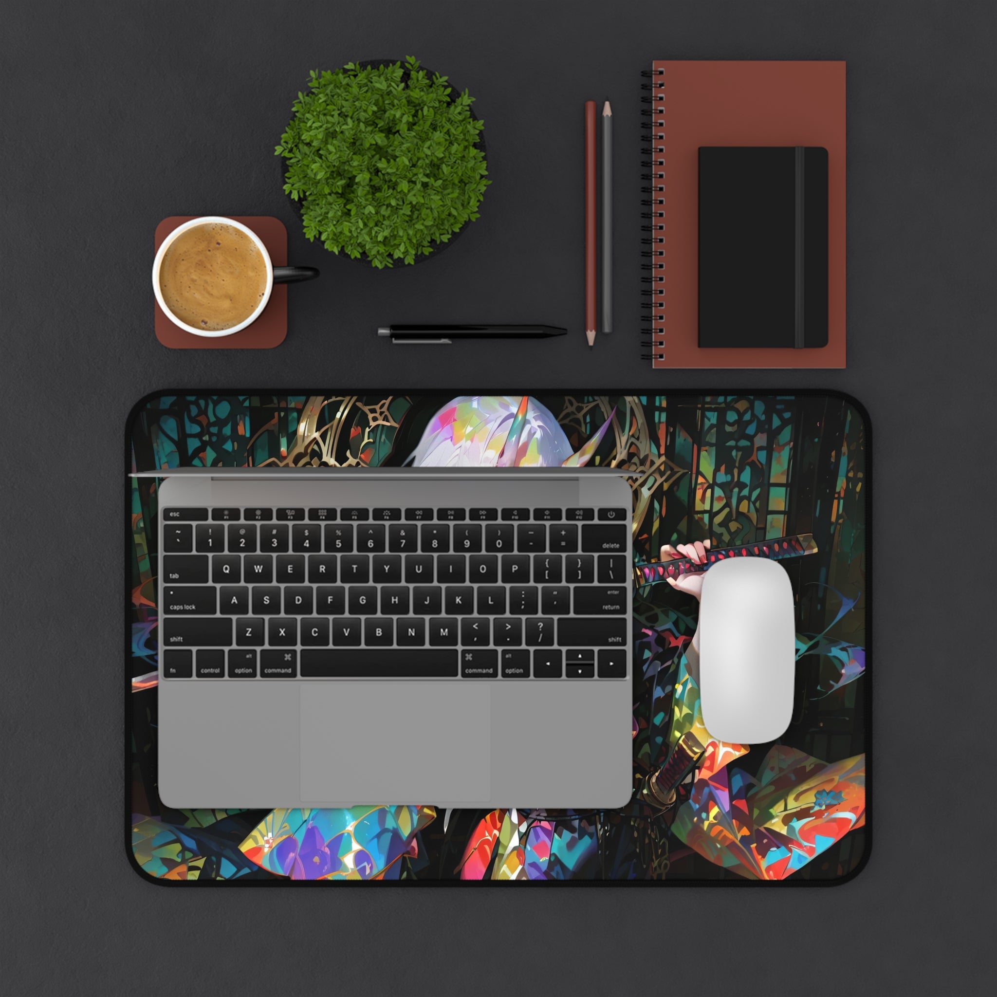 anime-demon-samurai-girl-warrior-mouse-pad-japanese-katana-white-hair-samurai-warrior-desk-mat-japanese-anime-girl-samurai-de