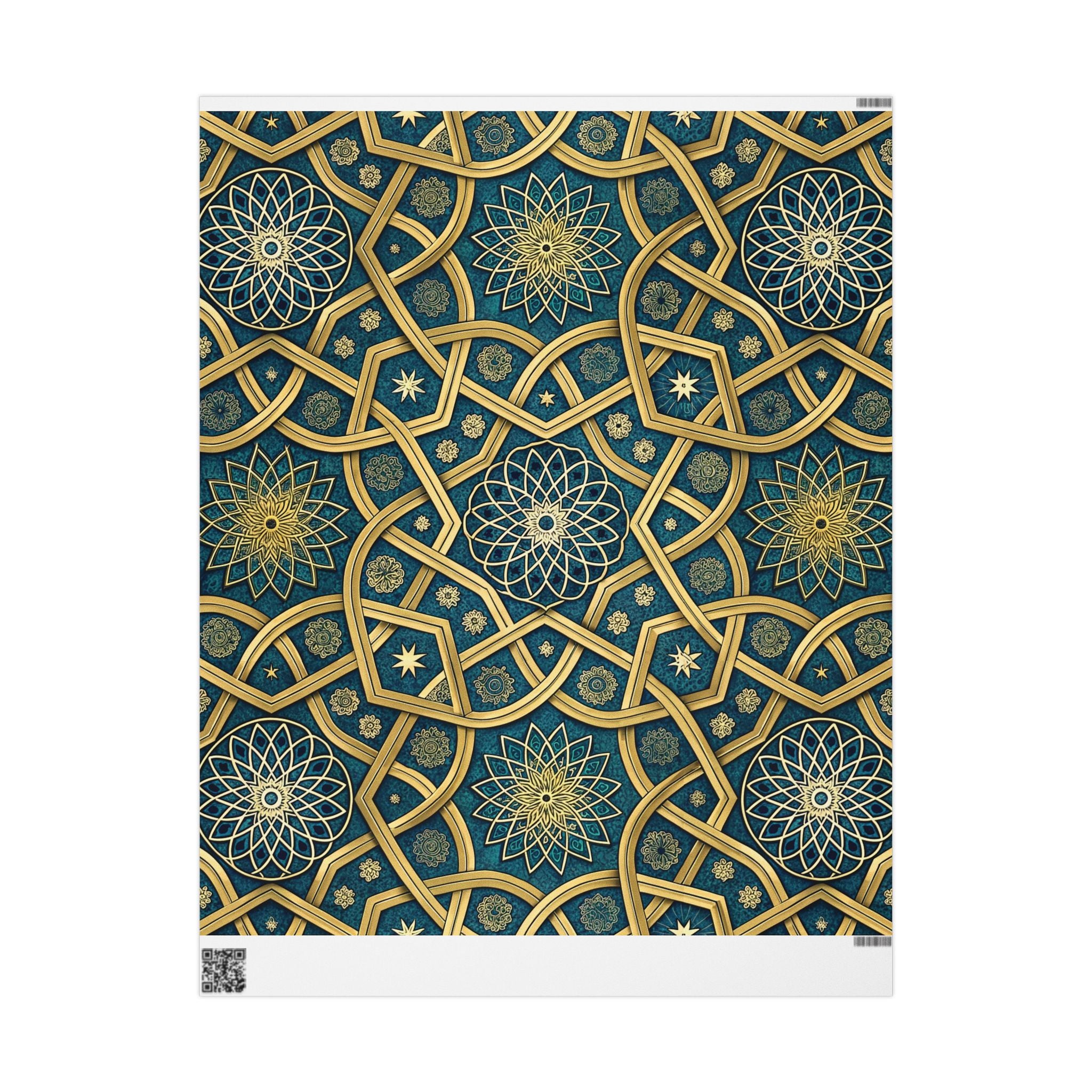 islamic-geometric-pattern-wrapping-papers-gift-wrap-roll-for-eid-ramadan-festive-decorative-crafts-art-projects