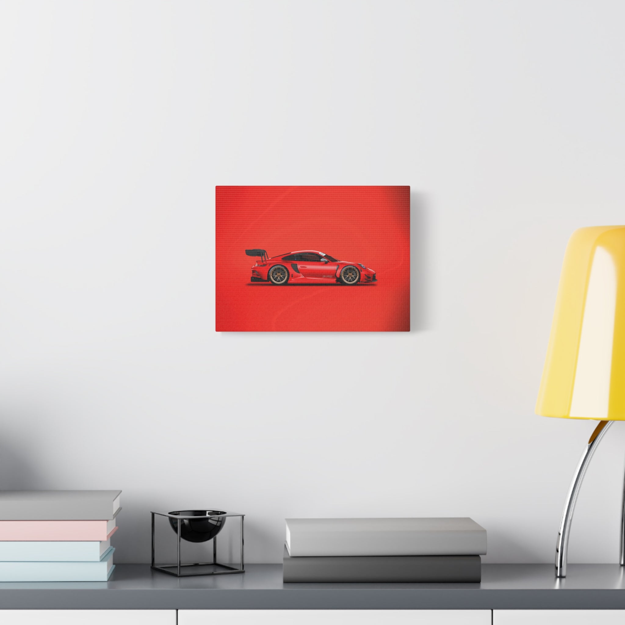 canvas-print-wall-art-porsche-911-red-gt3r-red-supercar-poster-matte-canvas-decor-stretched-large-canvas-wall-art-hypercars-1