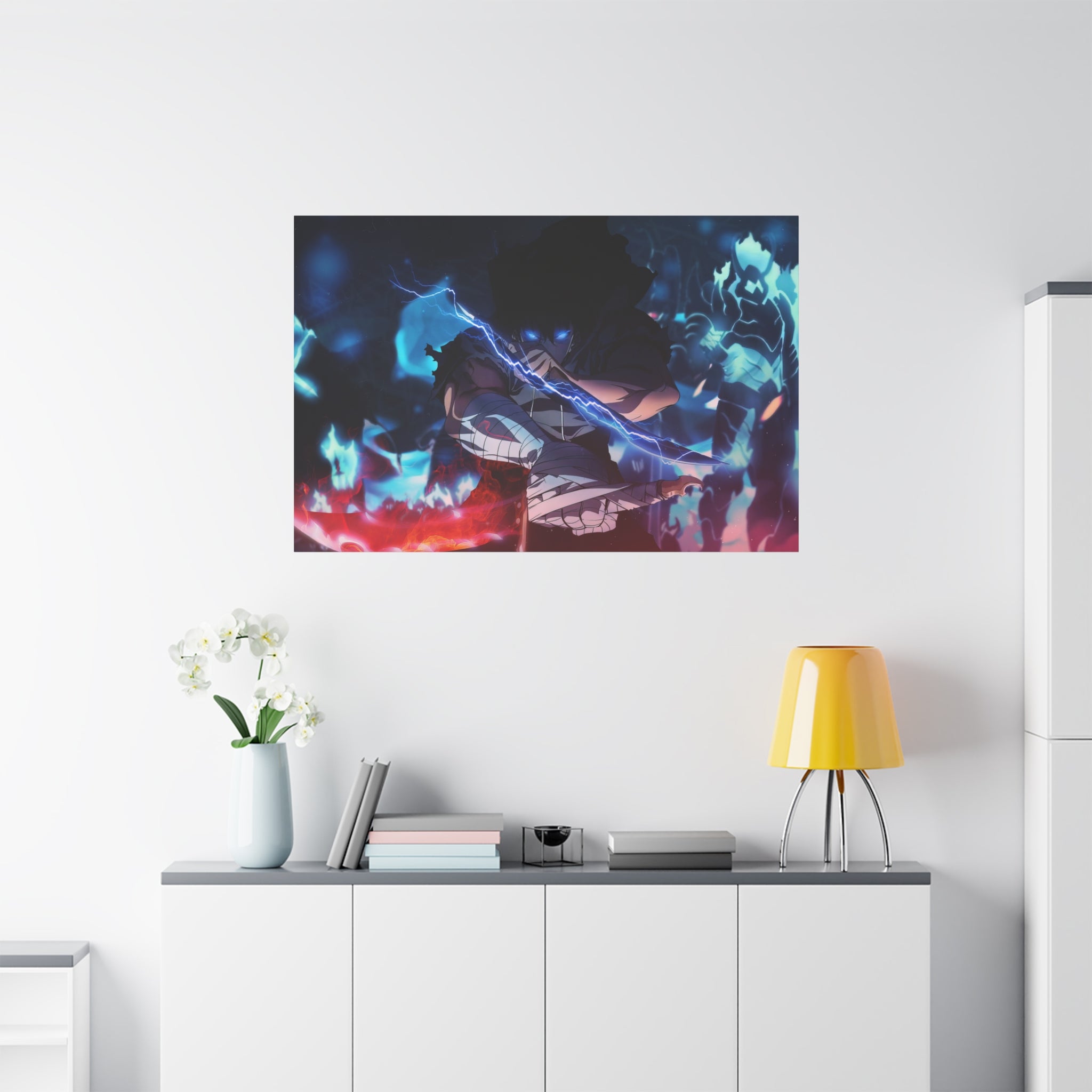 canvas-wall-art-solo-leveling-sung-jinwoo-matte-canvas-print-stretched-wall-decor-anime-artwork-gamer-gift