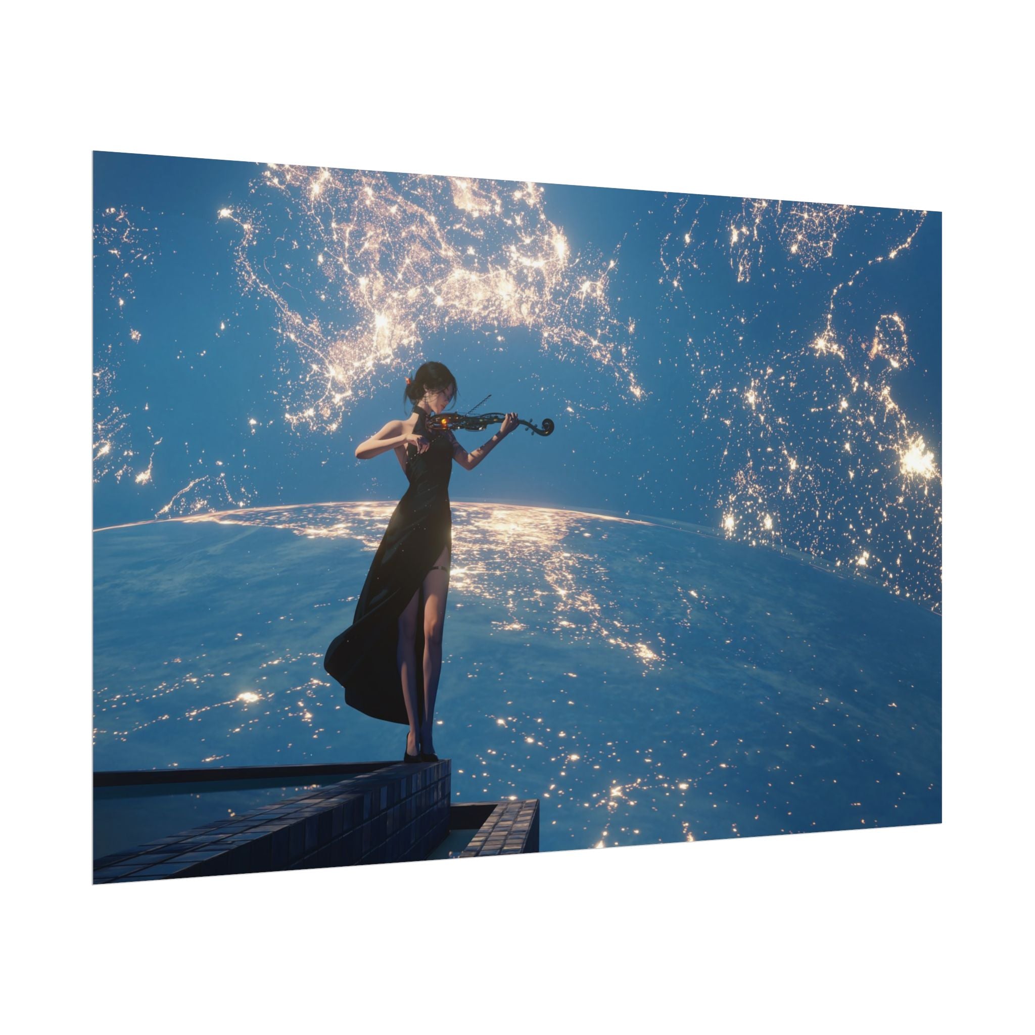 girl-playing-violin-in-starry-sky-poster-wall-art-universe-poster-print-music-lover-decor-bedroom-wall-hanging-musical-art