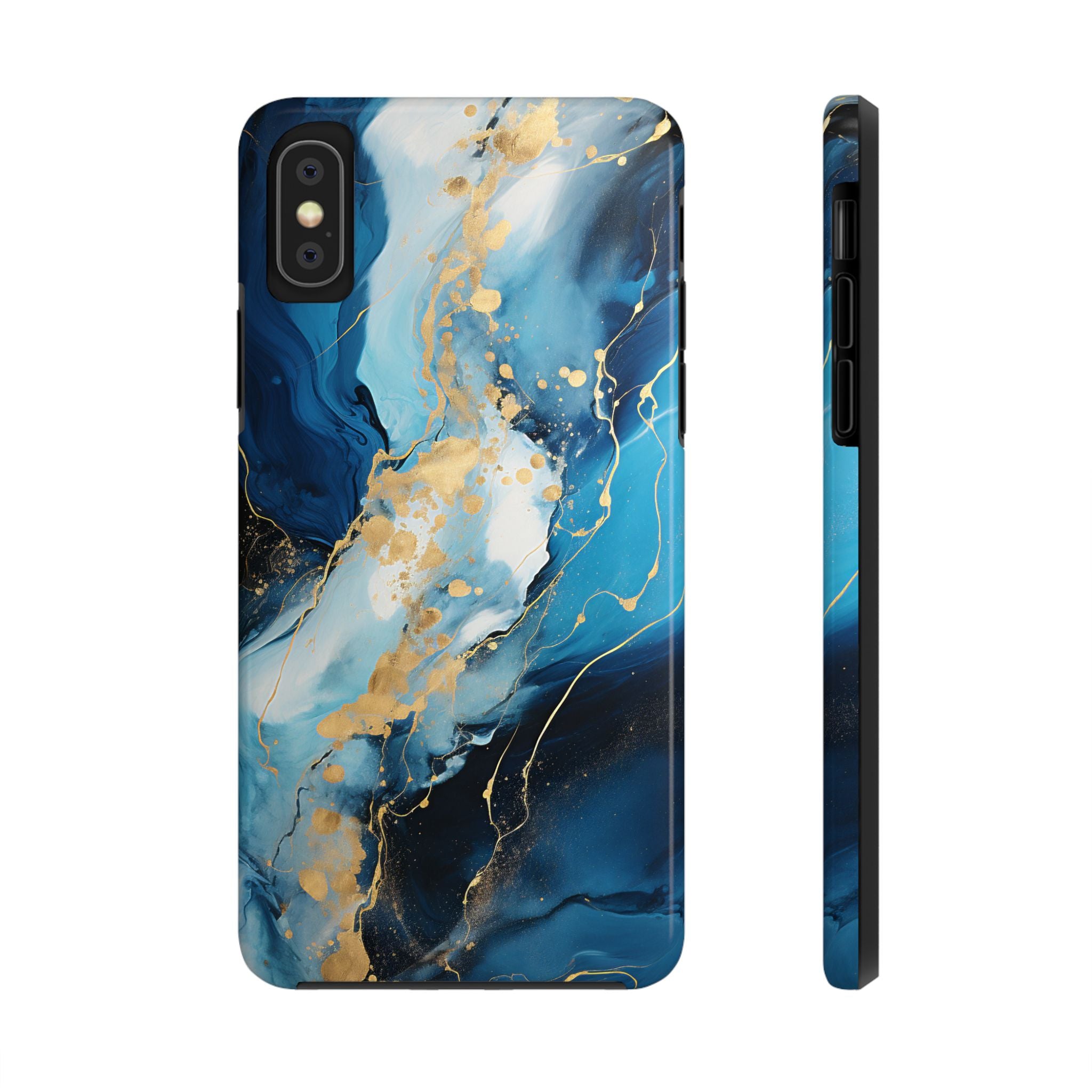 blue-gold-marble-iphone-tough-case-elegant-minimalist-protective-cover-stylish-phone-shell-hard-shell-iphone-case-trendy-acce