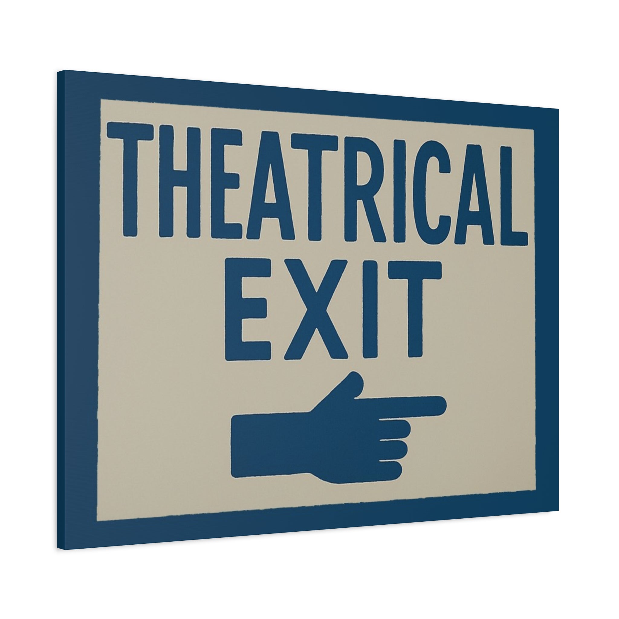 canvas-print-dramatic-exit-funny-wall-art-matte-stretched-1-25-poster-comedy-home-decor-theater-room-decoration-humorous-wall