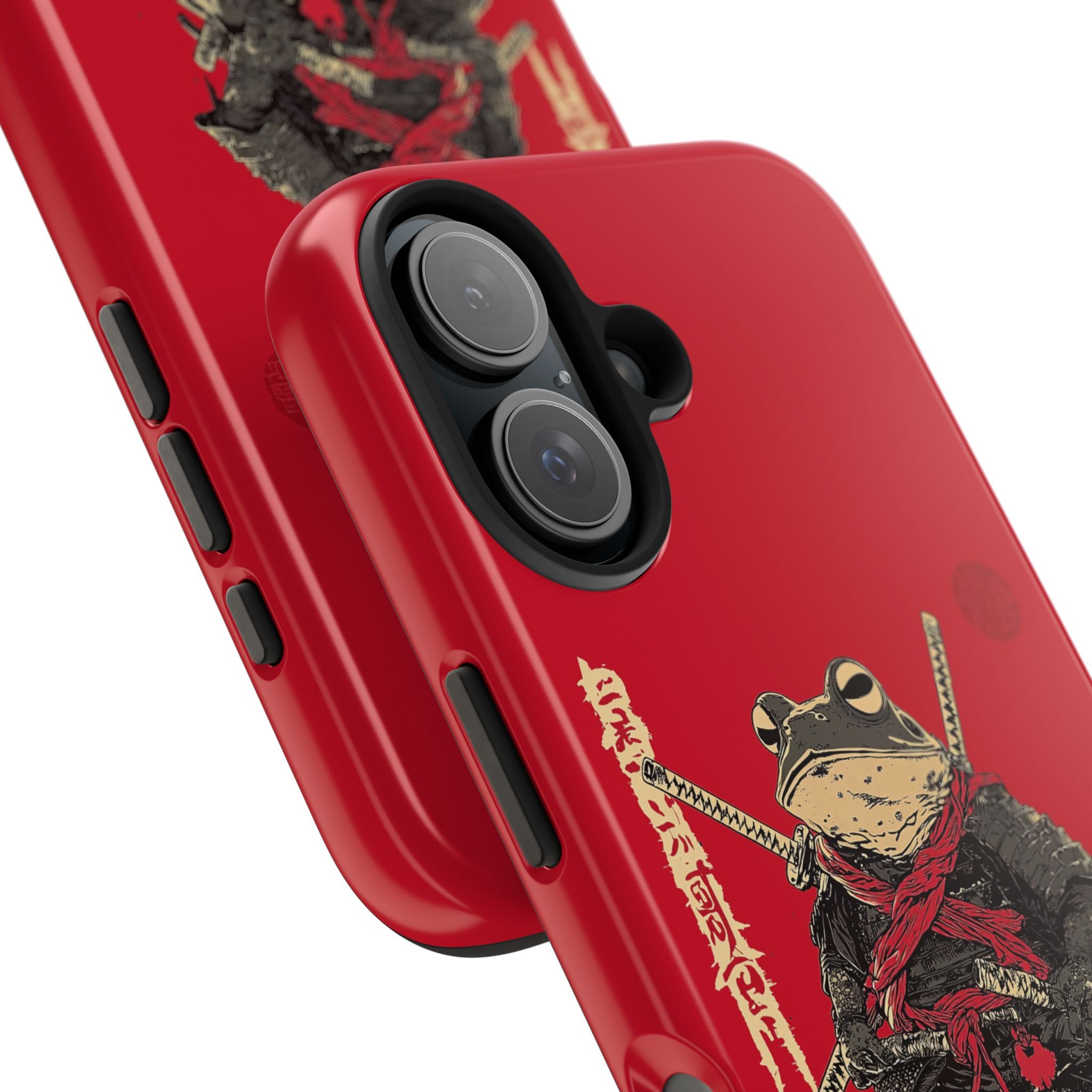 retro-vintage-ninja-frog-iphone-tough-case-red-sun-japanese-samurai-frog-design-stylish-tough-protector-red-iphone-case