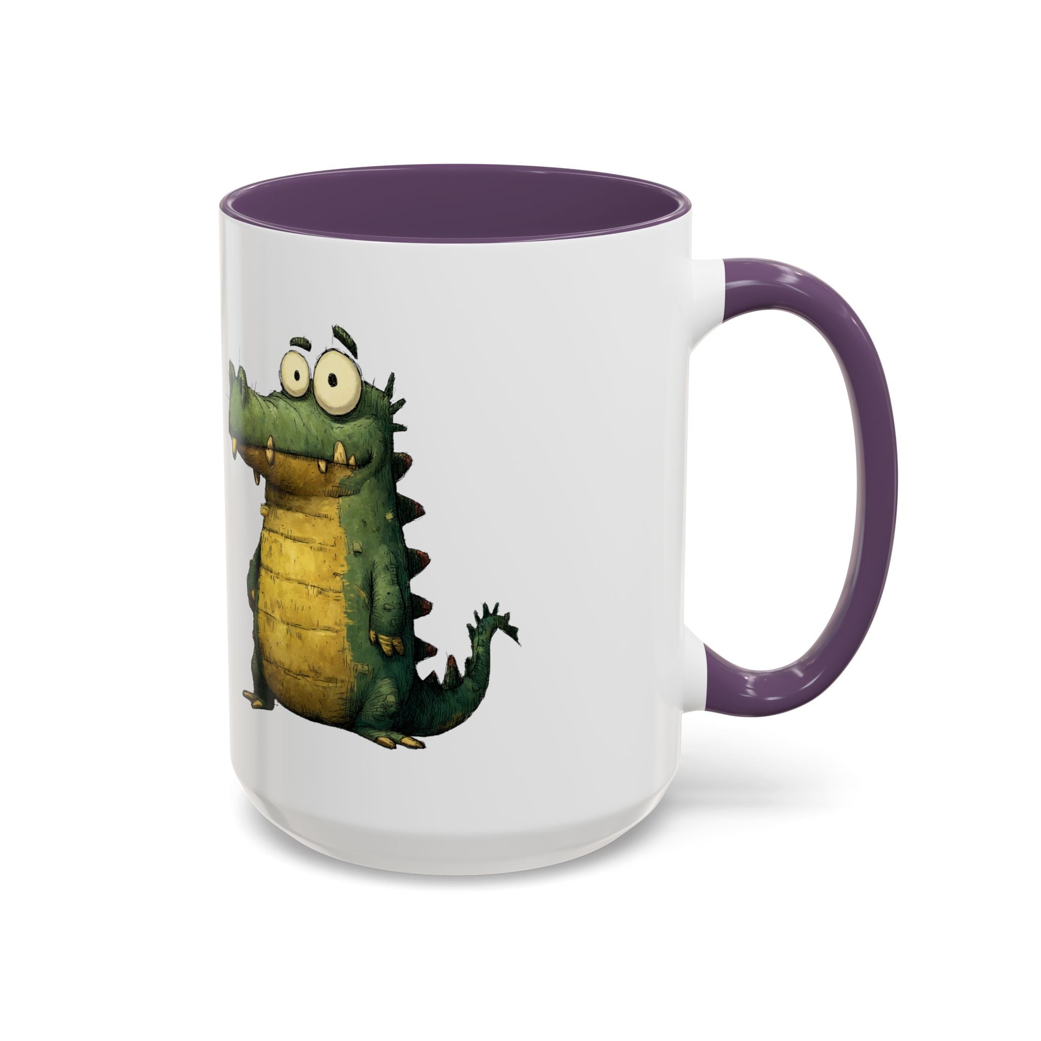 Funny Alligator Accent Coffee Mug | Cute Animal Mug for Nature Lovers, Ideal Gift for Birthdays, Holidays, Home Decor