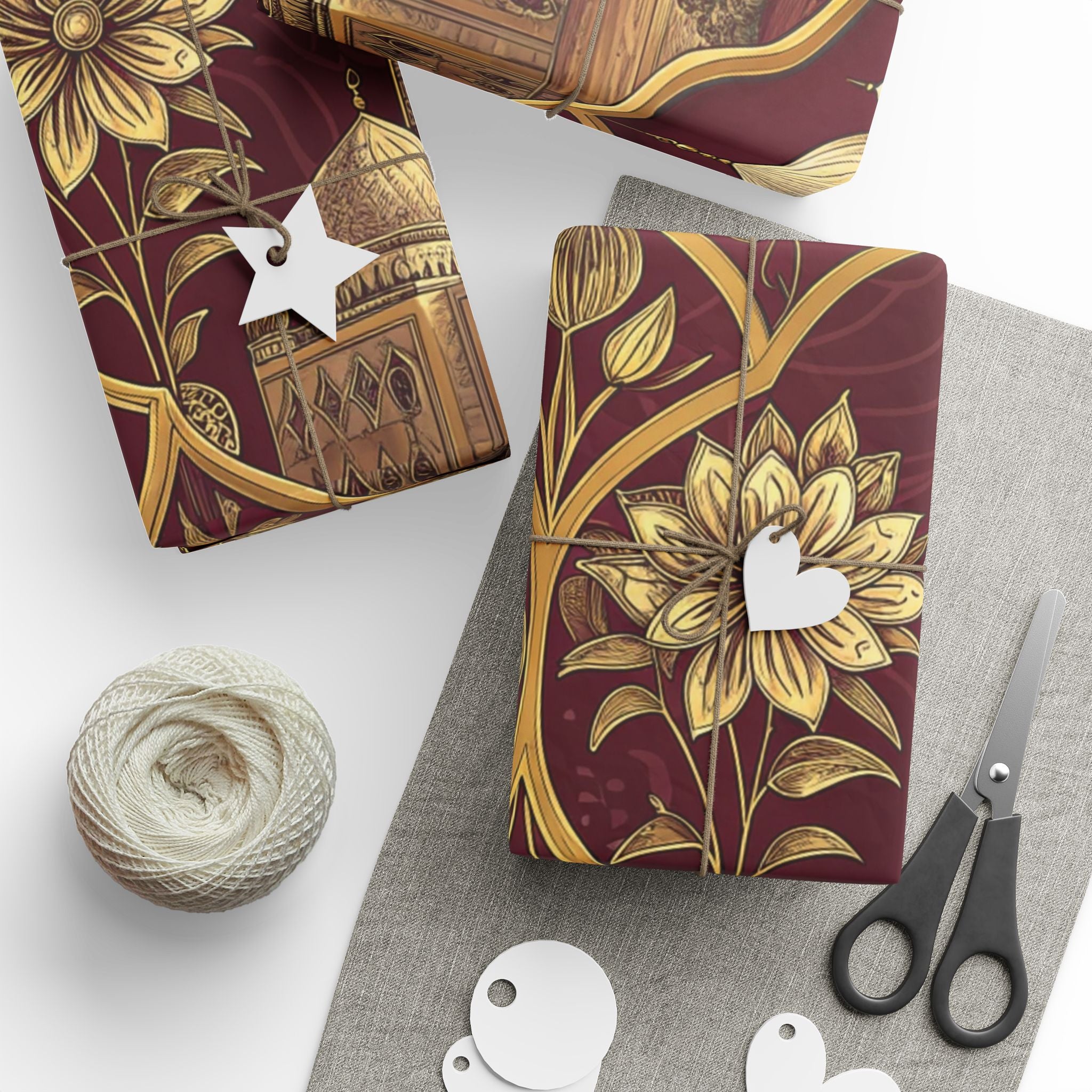 ramadan-night-wrapping-papers-islamic-celestial-gift-wrap-mosque-silhouette-eid-holiday-supplies-festive-present-packaging-re