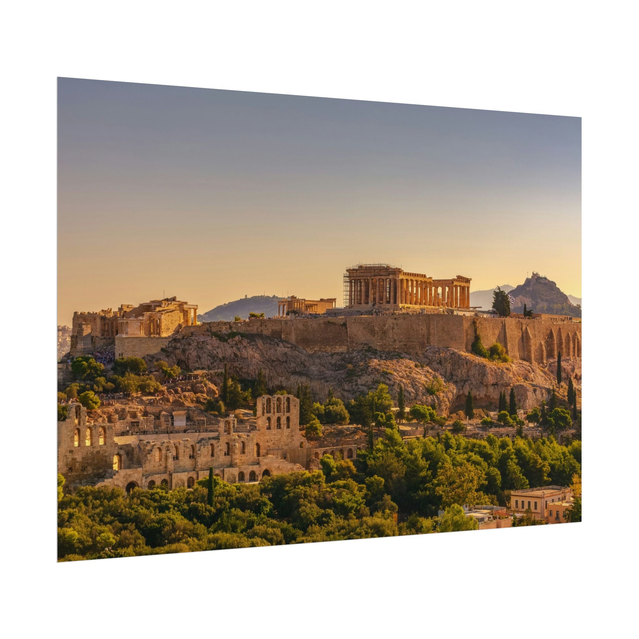 acropolis-panoramic-fine-art-poster-print-greek-wall-art-athens-greece-home-decor-travel-lover-gift-landscape