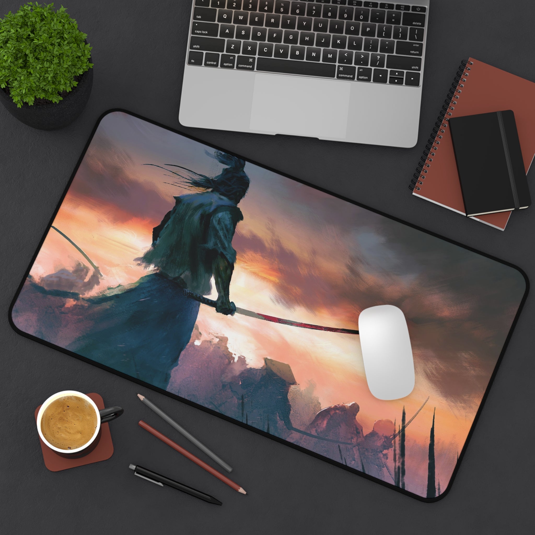 ronin-samurai-warrior-mouse-pad-japanese-katana-samurai-warrior-desk-mat-japanese-anime-samurai-desk-pad