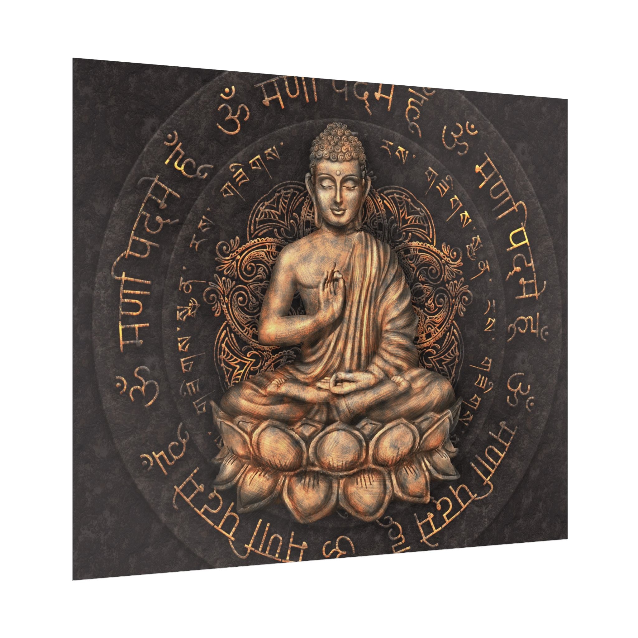 bronz-buddha-poster-print-wall-art-decor-zen-meditation-poster-serene-home-decor-spiritual-art-print-mindfulness-artwork