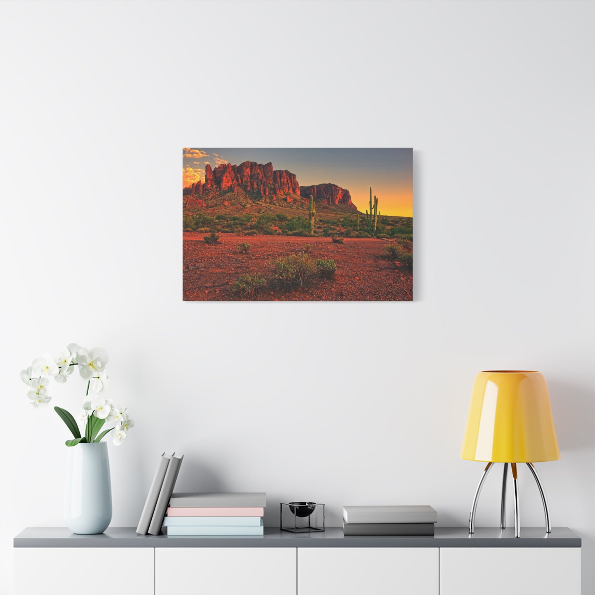 canvas-print-phoenix-landscape-wall-art-desert-decor-stretched-matte-canvas-landscape-print
