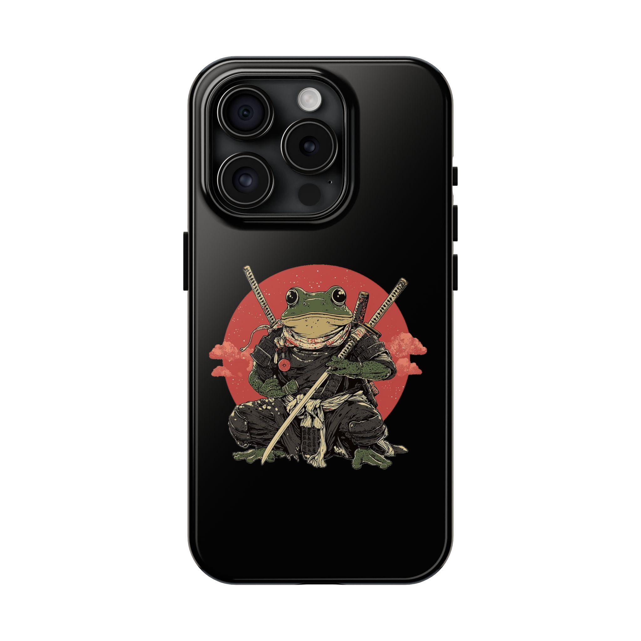 retro-vintage-ninja-frog-iphone-tough-case-red-sun-japanese-samurai-frog-design-ninja-warrior-black-iphone-hard-cover