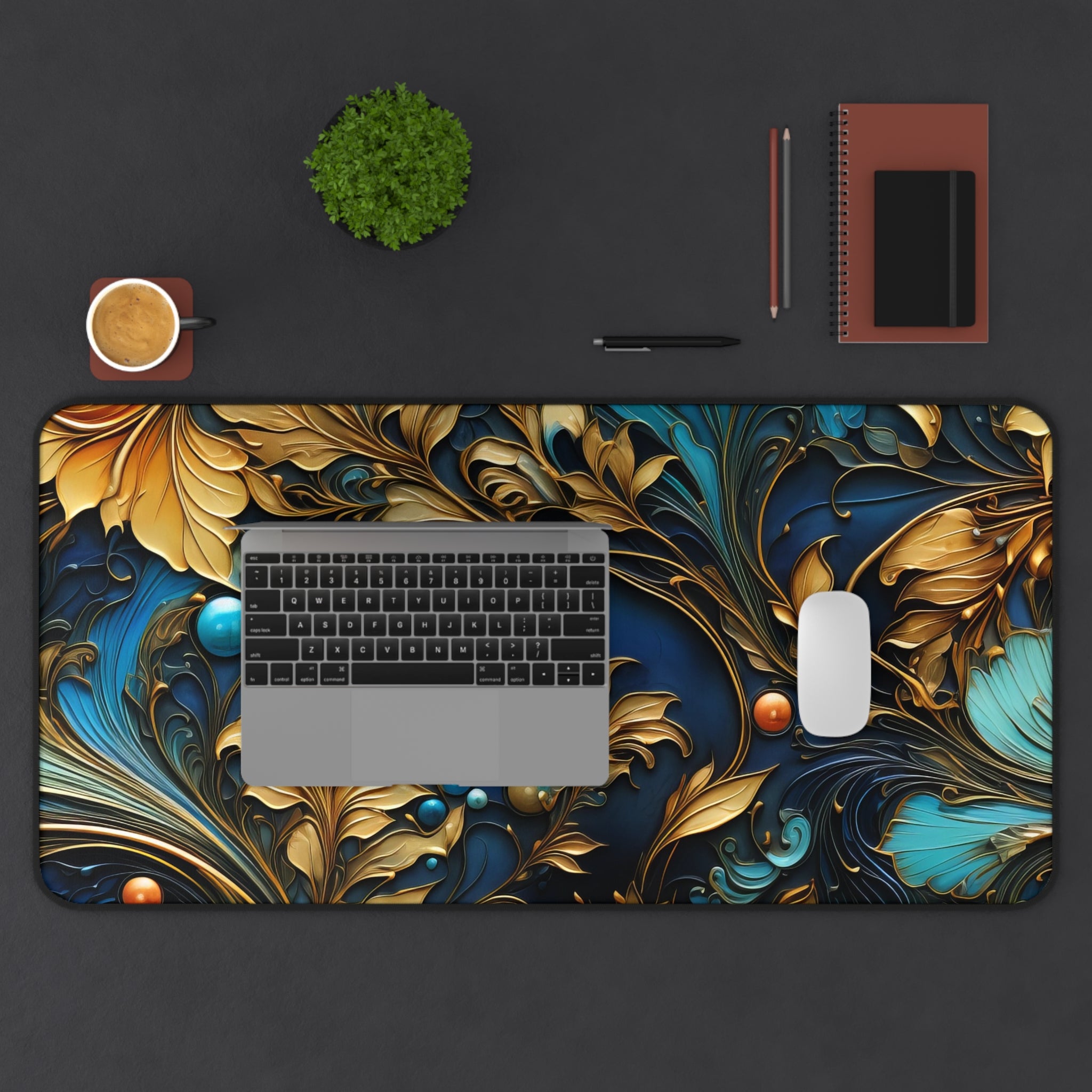 textured-art-nouveau-yellow-floral-desk-pad-large-mouse-pad-for-computer-elegant-workspace-decor-non-slip-durable
