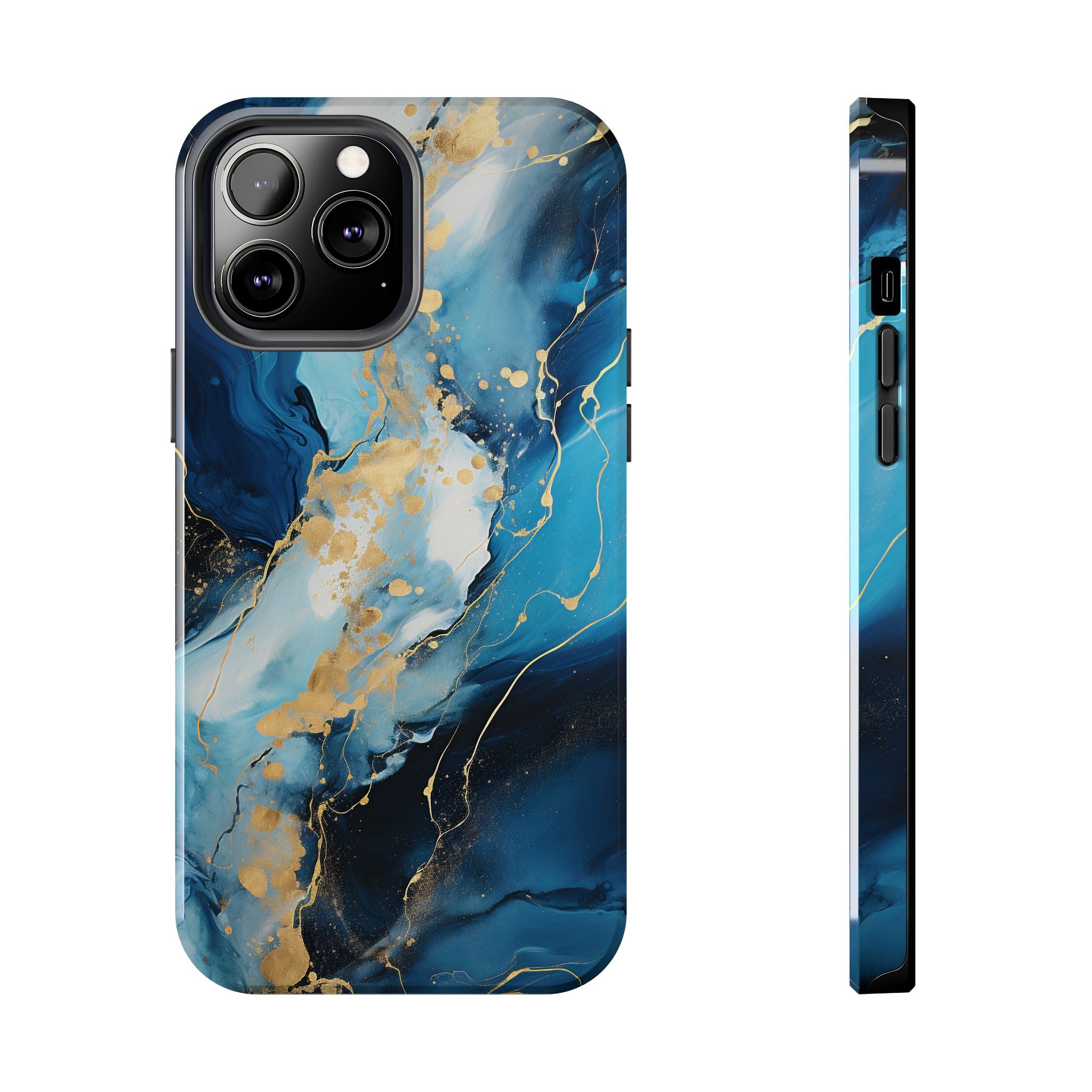 blue-gold-marble-iphone-tough-case-elegant-minimalist-protective-cover-stylish-phone-shell-hard-shell-iphone-case-trendy-acce