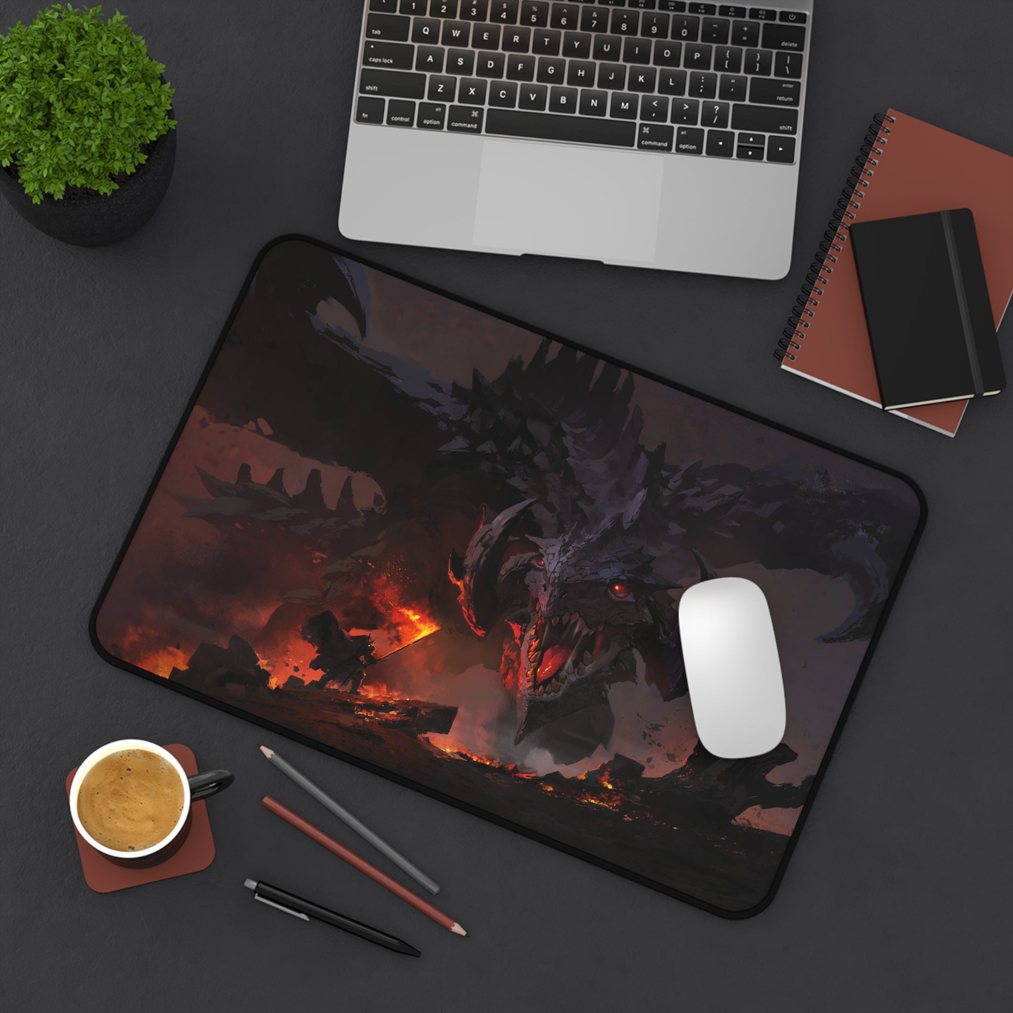 fantasy-dragon-mouse-pad-knight-xlarge-desk-pad-for-gaming-and-work-colorful-anime-dragon-desk-mat-non-slip-desk-mat-for-home