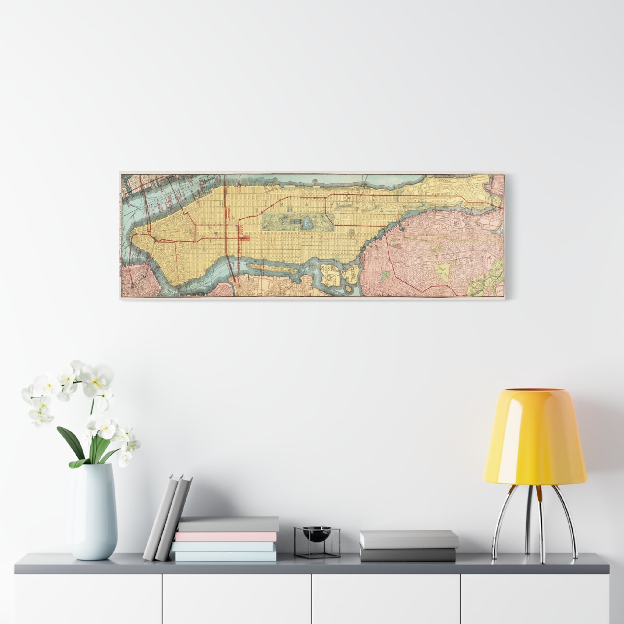 canvas-print-vintage-rapid-transit-map-manhattan-new-york-city-gallery-wrap-canvas-retro-ny-map-new-york-city-art-nyc-gift