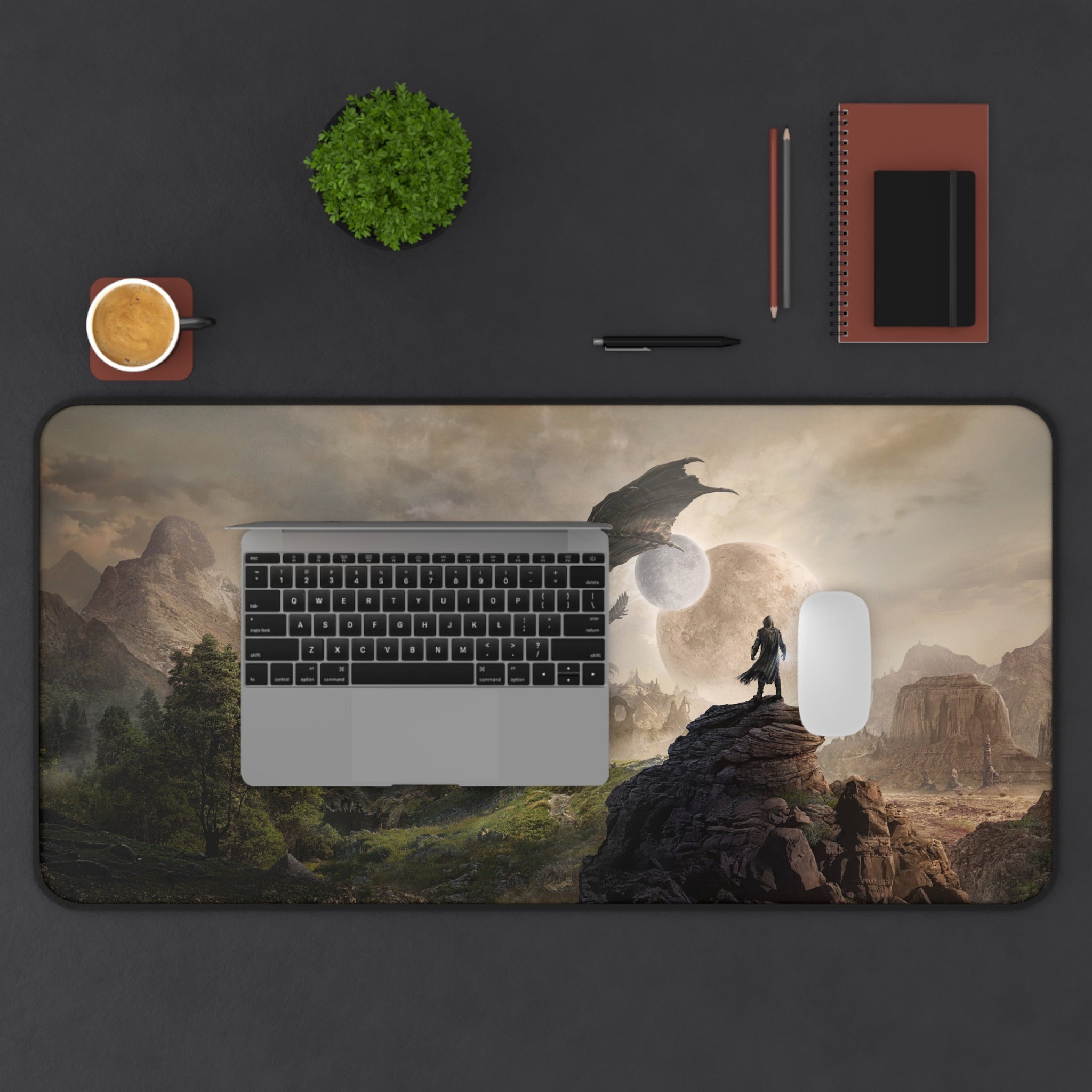 skyrim-deskpad-the-elder-scrolls-elsweyr-mousepad-gaming-desk-mat-dragon-and-viking-warrior-desk-decor
