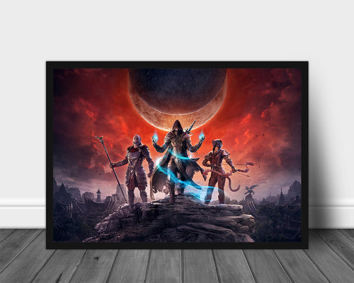 the-elder-scrolls-skyrim-elsweyr-poster-wall-art-dragon-game-poster-print-game-room-decor-warrior-gaming-wall-