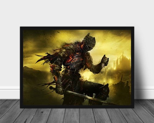 dark-souls-warrior-poster-gaming-wall-art-print-cinder-poster-art-game-wall-decor-geek-poster-print