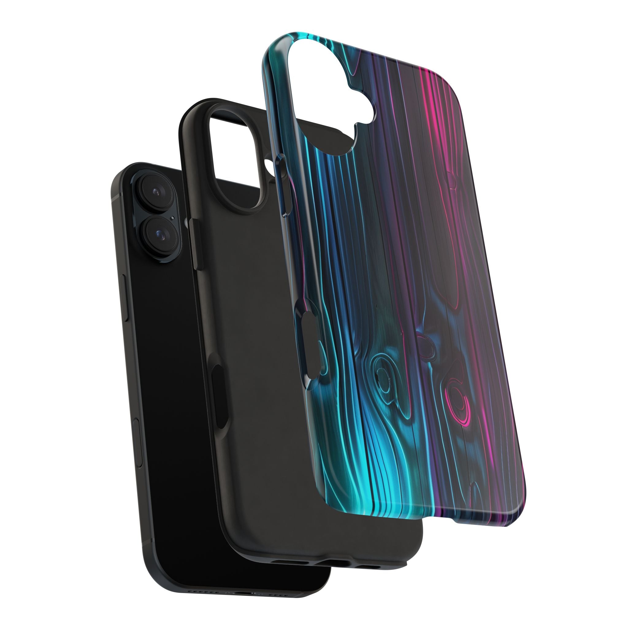 disco-neon-tough-iphone-cases-wood-grain-texture-iphone-case-cover-protective-iphone-shell-unique-iphone-accessories-iphone-1