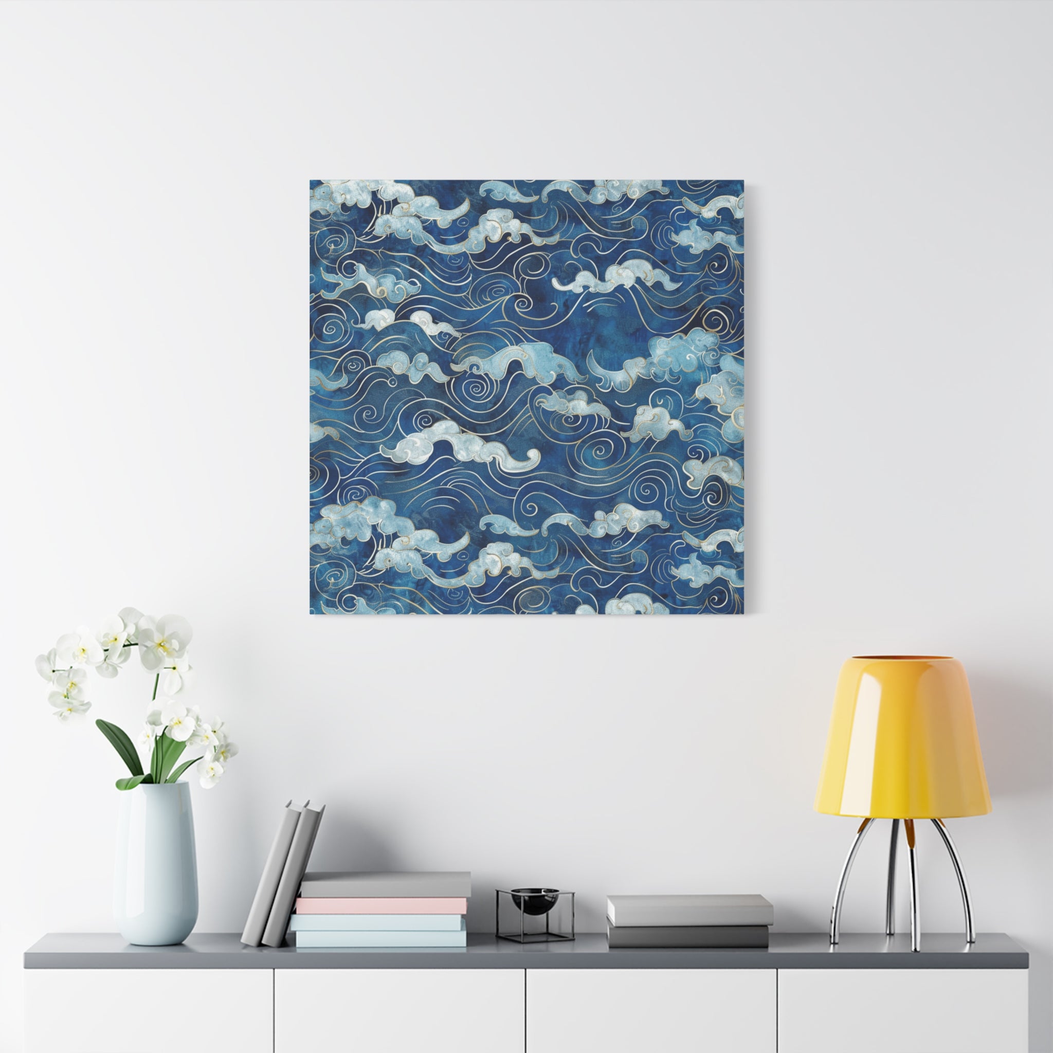 canvas-print-vintage-wave-pattern-japanese-style-colorful-wall-art-home-decor-stretched-matte-canvas-unique-gift-idea-office-