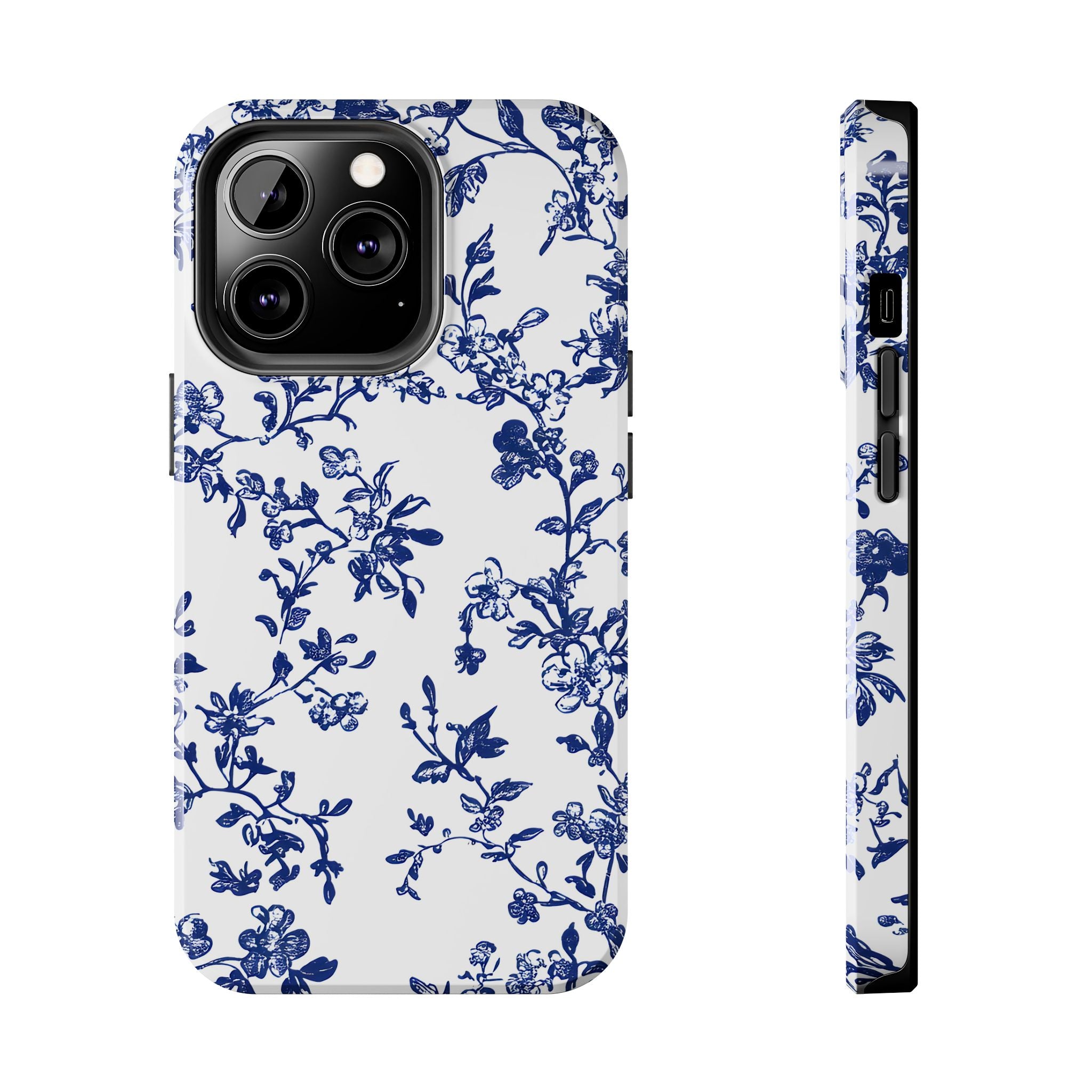 french-toile-floral-tough-iphone-case-blue-iphone-cover-protective-iphone-case-hard-shell-iphone-case-vintage-design-iphone-c