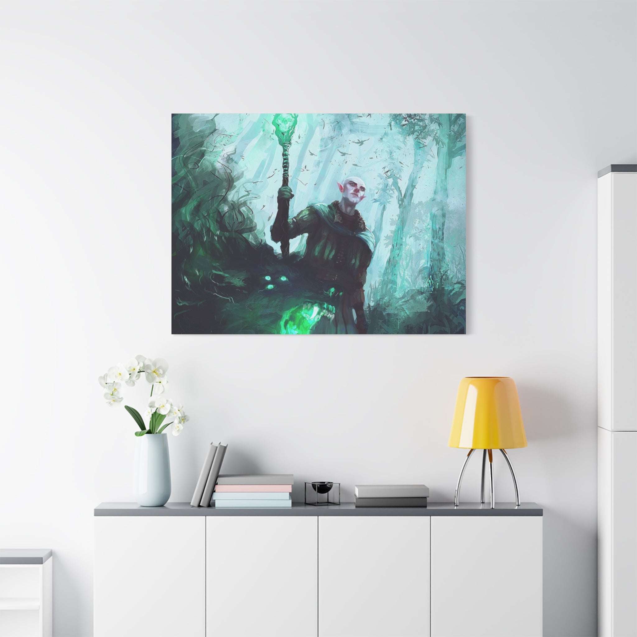 Dragon Age Solas Canvas Art - Fantasy Decor for Gamers, Gaming Wall Decor, Dragon Age Inquisitions Canvas Print