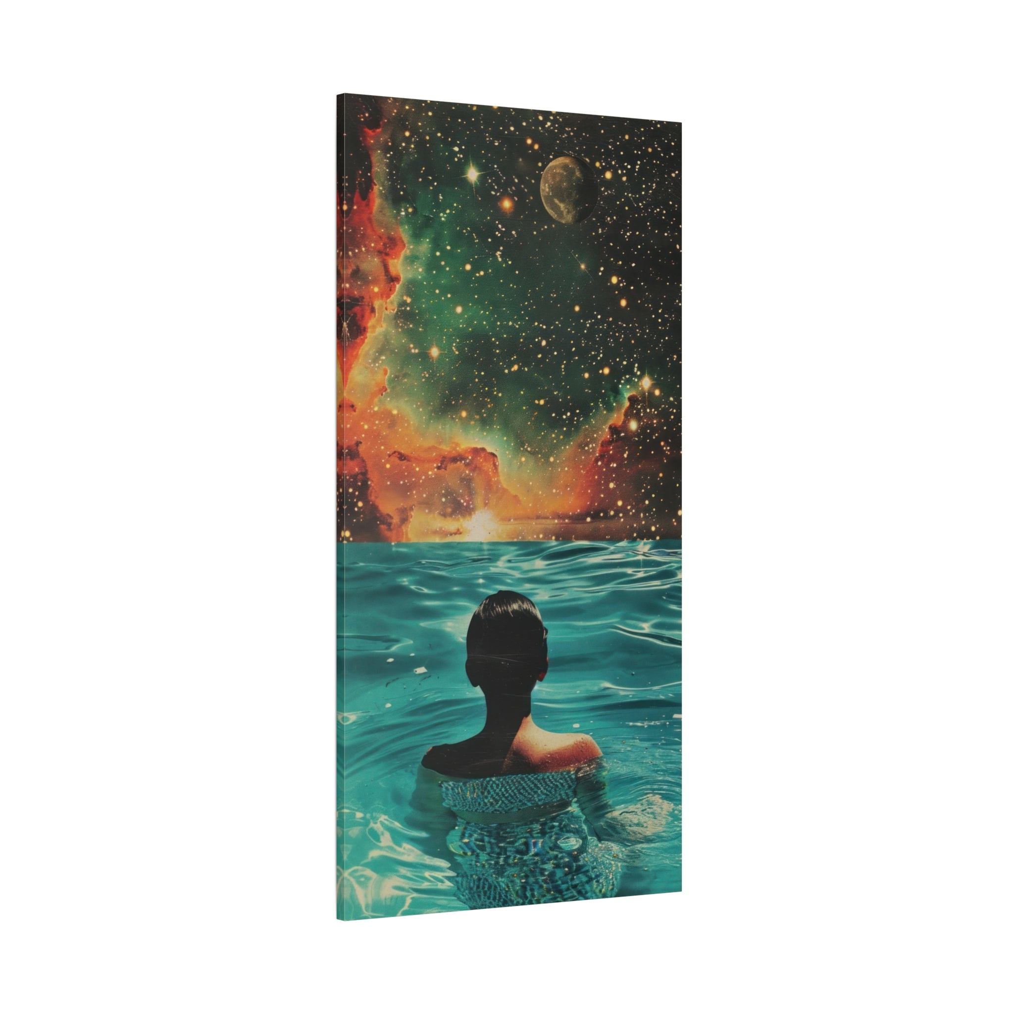 canvas-wall-art-galaxy-swimming-aesthetic-decor-stretched-matte-canvas-unique-home-decoration-space-themed-room-decor-cool-wa
