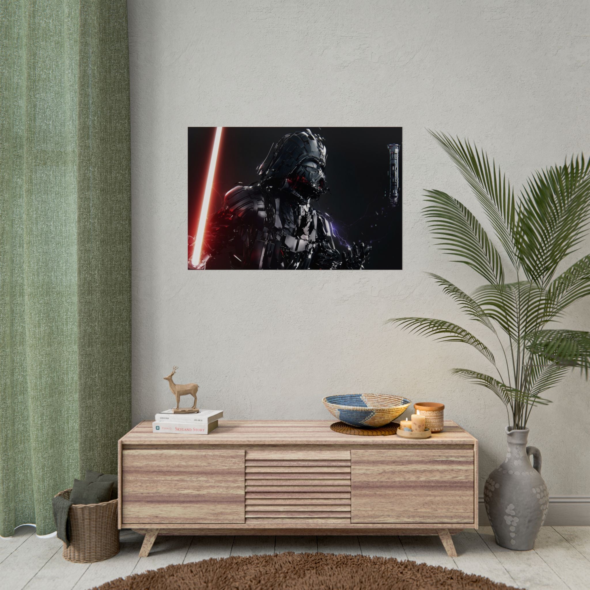 darth-vader-poster-print-star-wars-wall-art-galactic-darth-vader-art-darth-vader-wall-decor-lightsaber-dark-side-art-gift-for