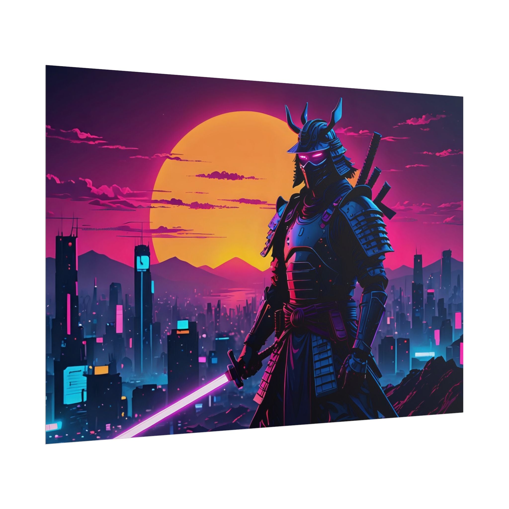 samurai-retrowave-poster-print-synthawave-wall-art-poster-gift-for-anime-fans-home-decor-japanese-art-retro-aesthetic-lightsa