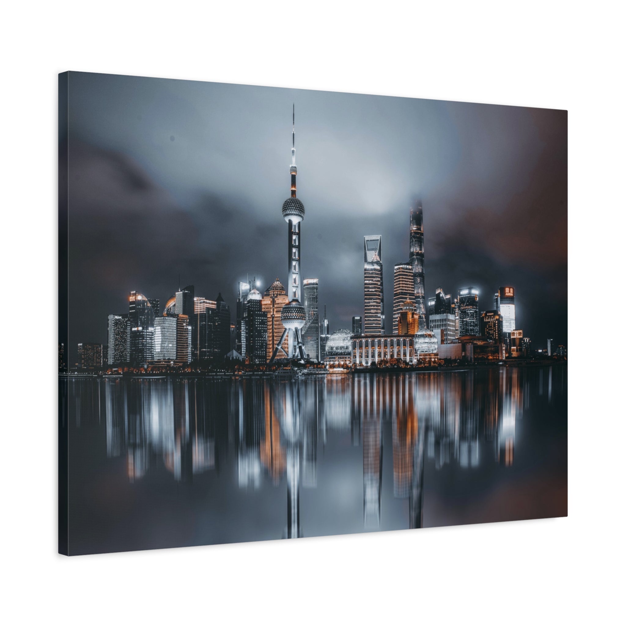 canvas-wall-art-shanghai-cityscape-matte-stretched-1-25-in-home-decor-wall-decor-living-room-art-gift-for-travelers-urban-art