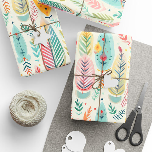boho-wrapping-papers-pastel-gift-wrap-roll-for-birthday-unique-bohemian-design-holiday-present-wrap-scandinavian-style-packag